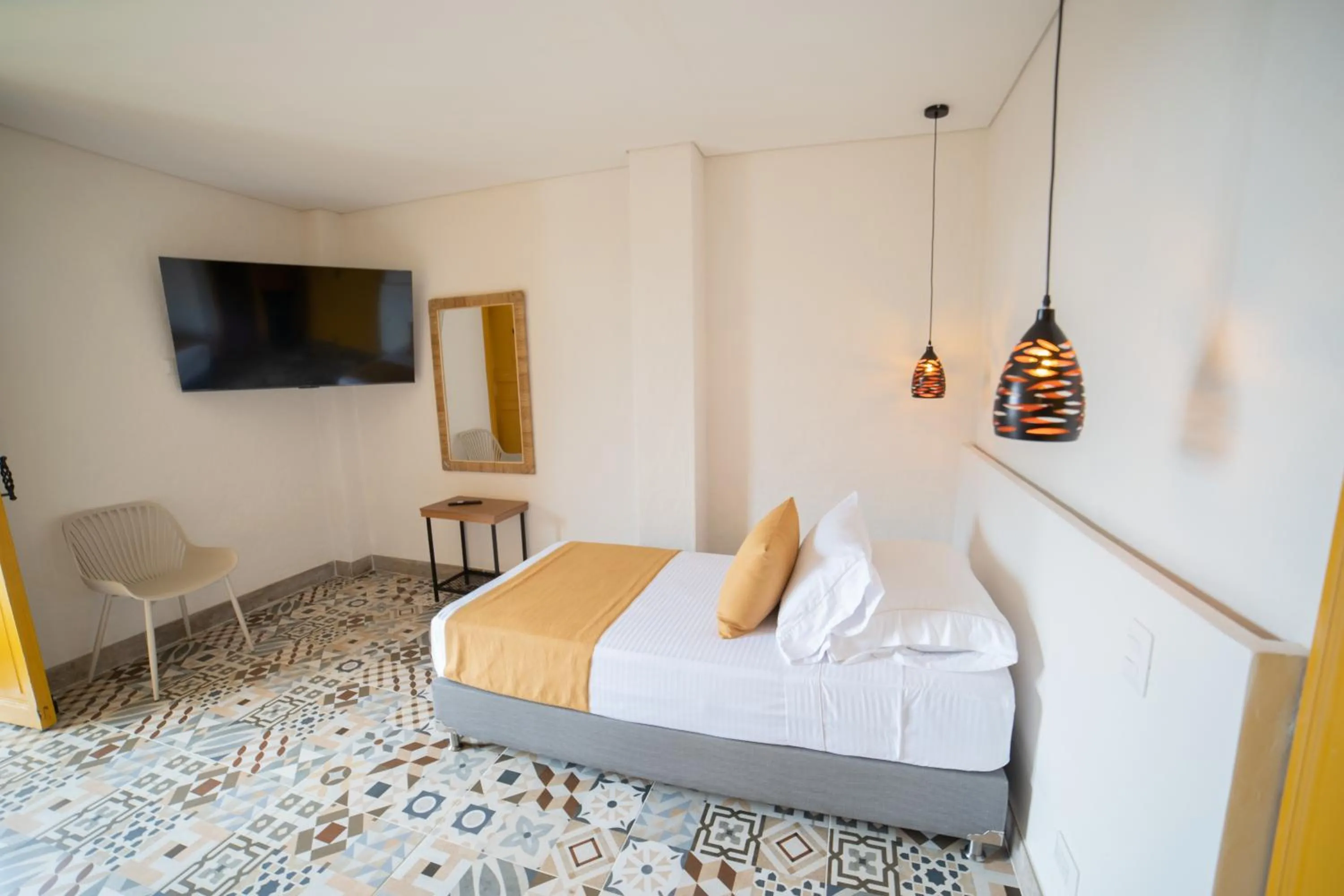 Bedroom, Bed in Casa Serafin Hotel