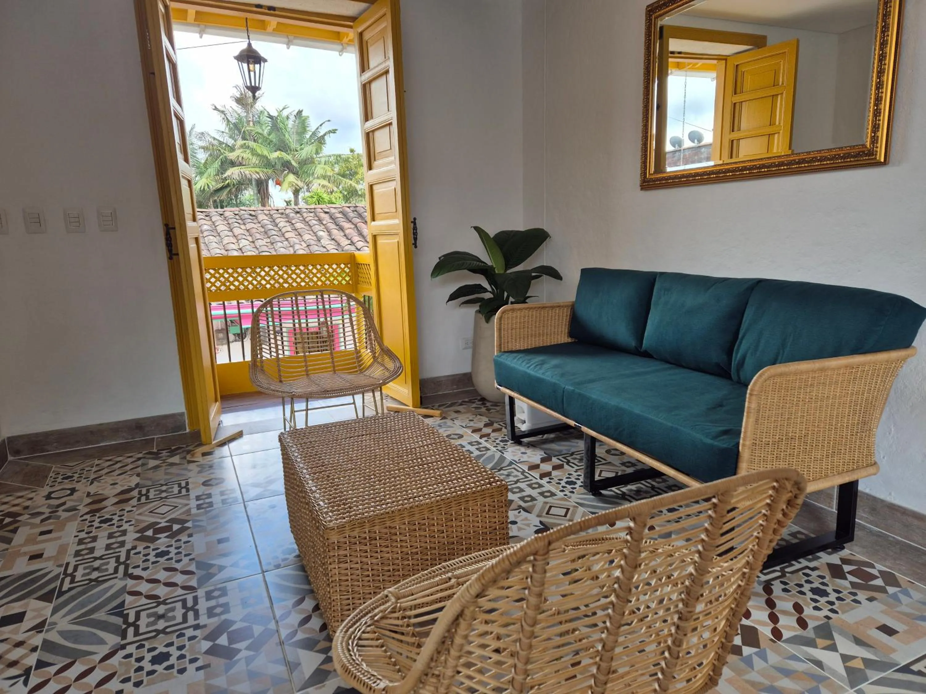 Lobby or reception in Casa Serafin Hotel