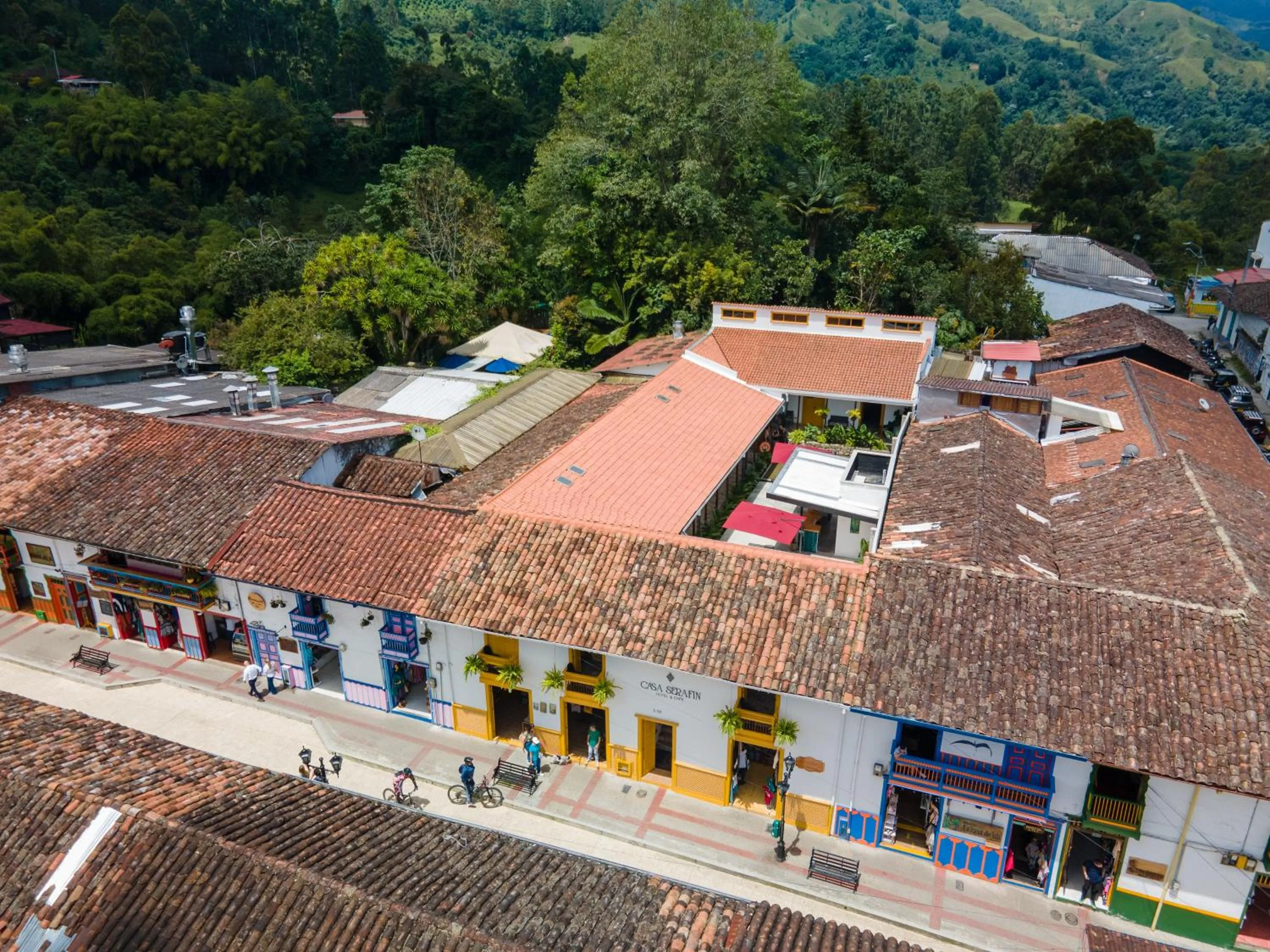 Property building in Casa Serafin Hotel