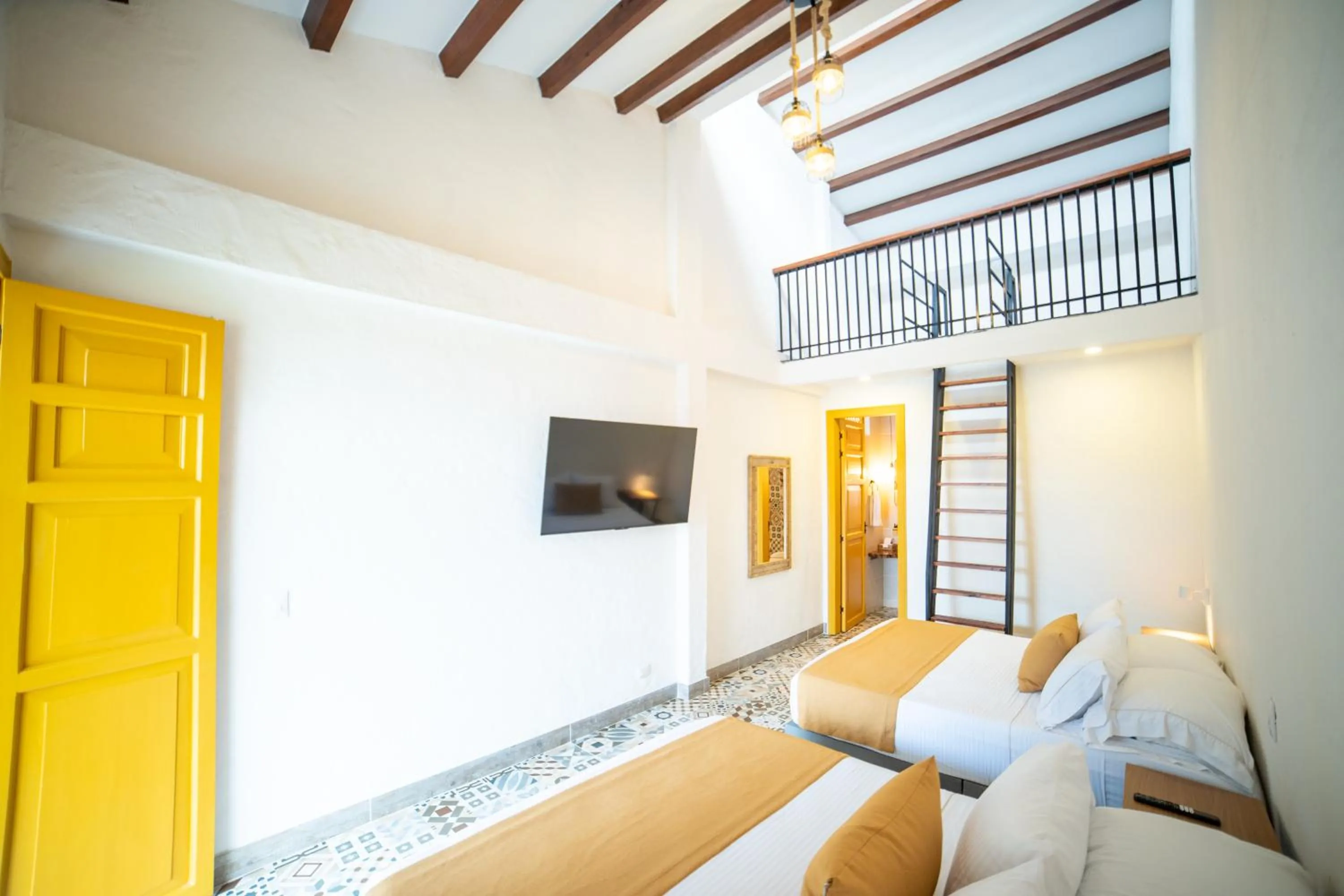 TV and multimedia, Bed in Casa Serafin Hotel