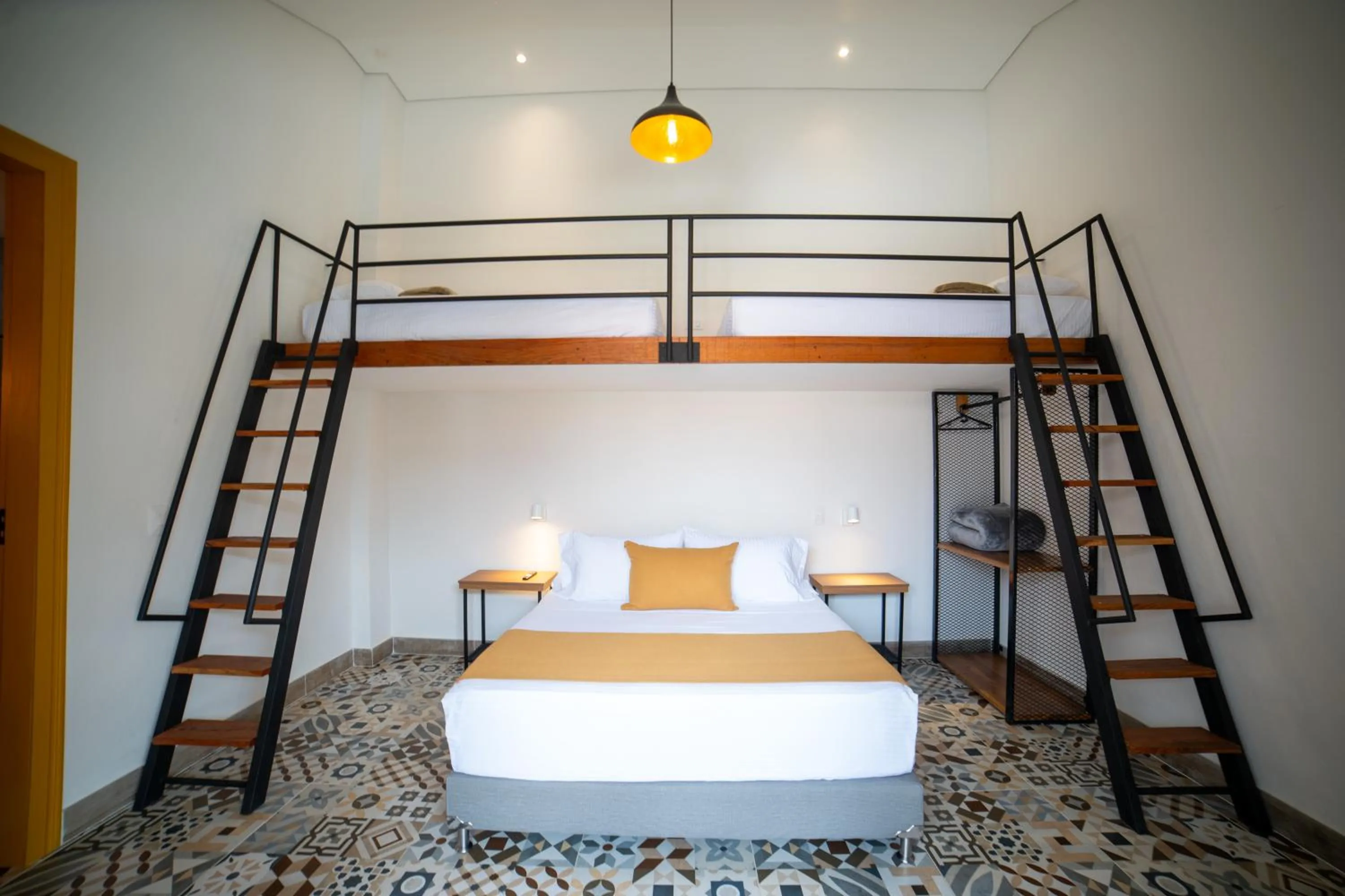 Bed in Casa Serafin Hotel