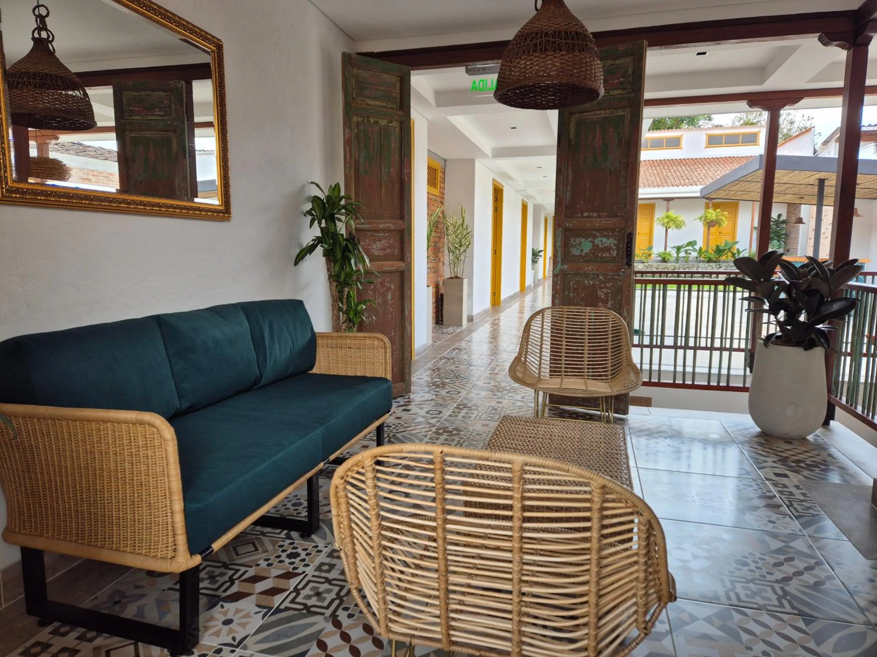 Lobby or reception in Casa Serafin Hotel