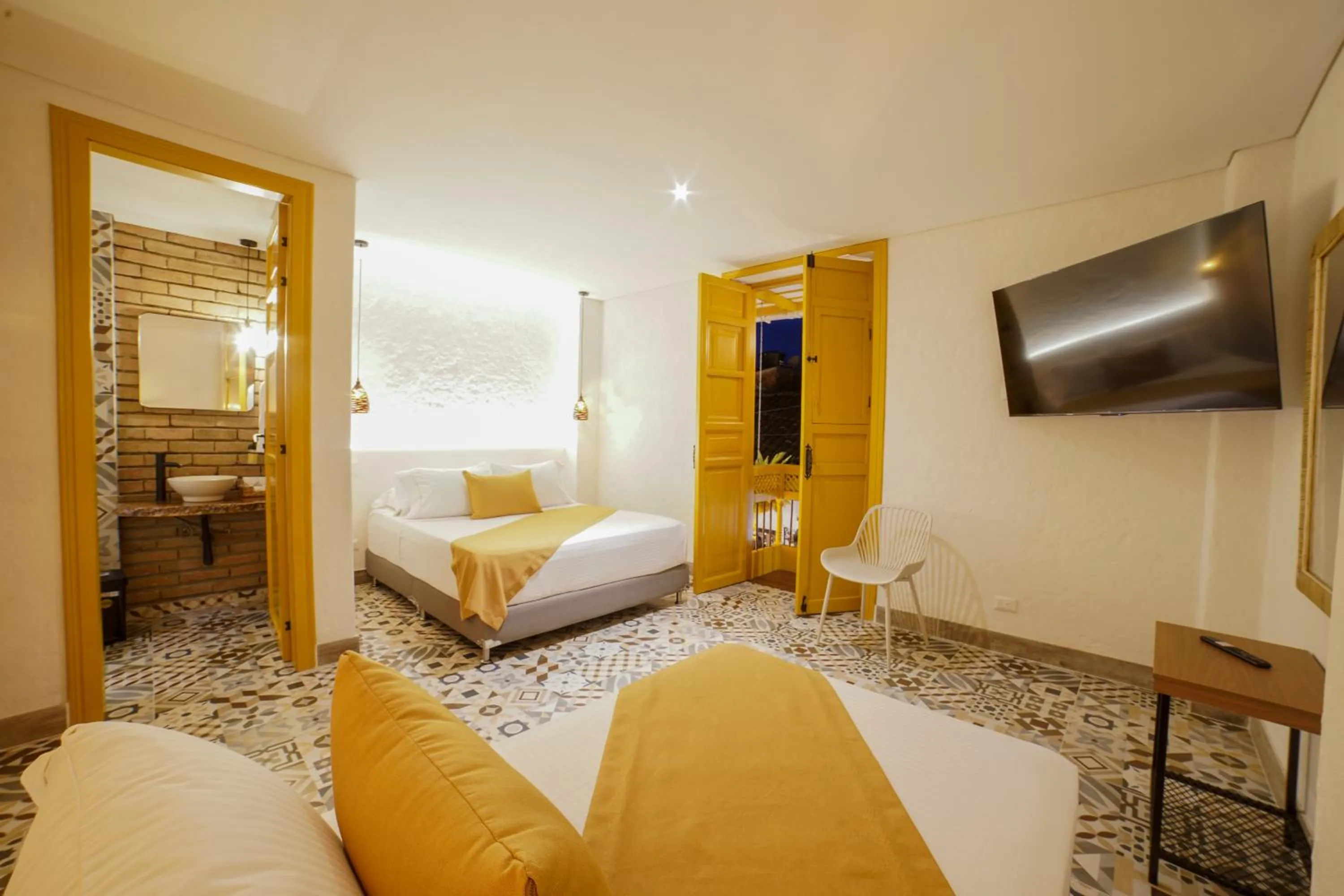 Bedroom, Bed in Casa Serafin Hotel