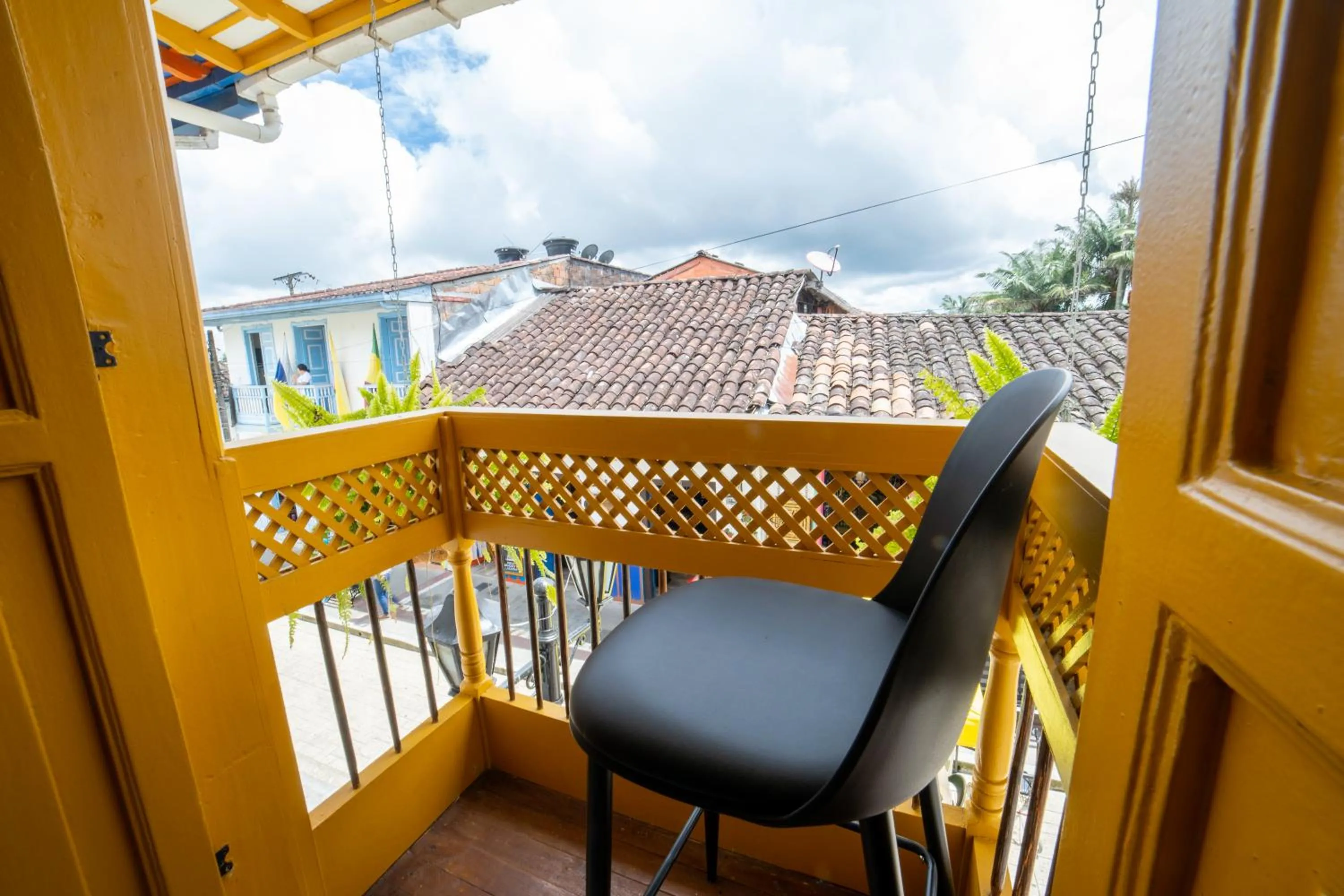 Balcony/Terrace in Casa Serafin Hotel