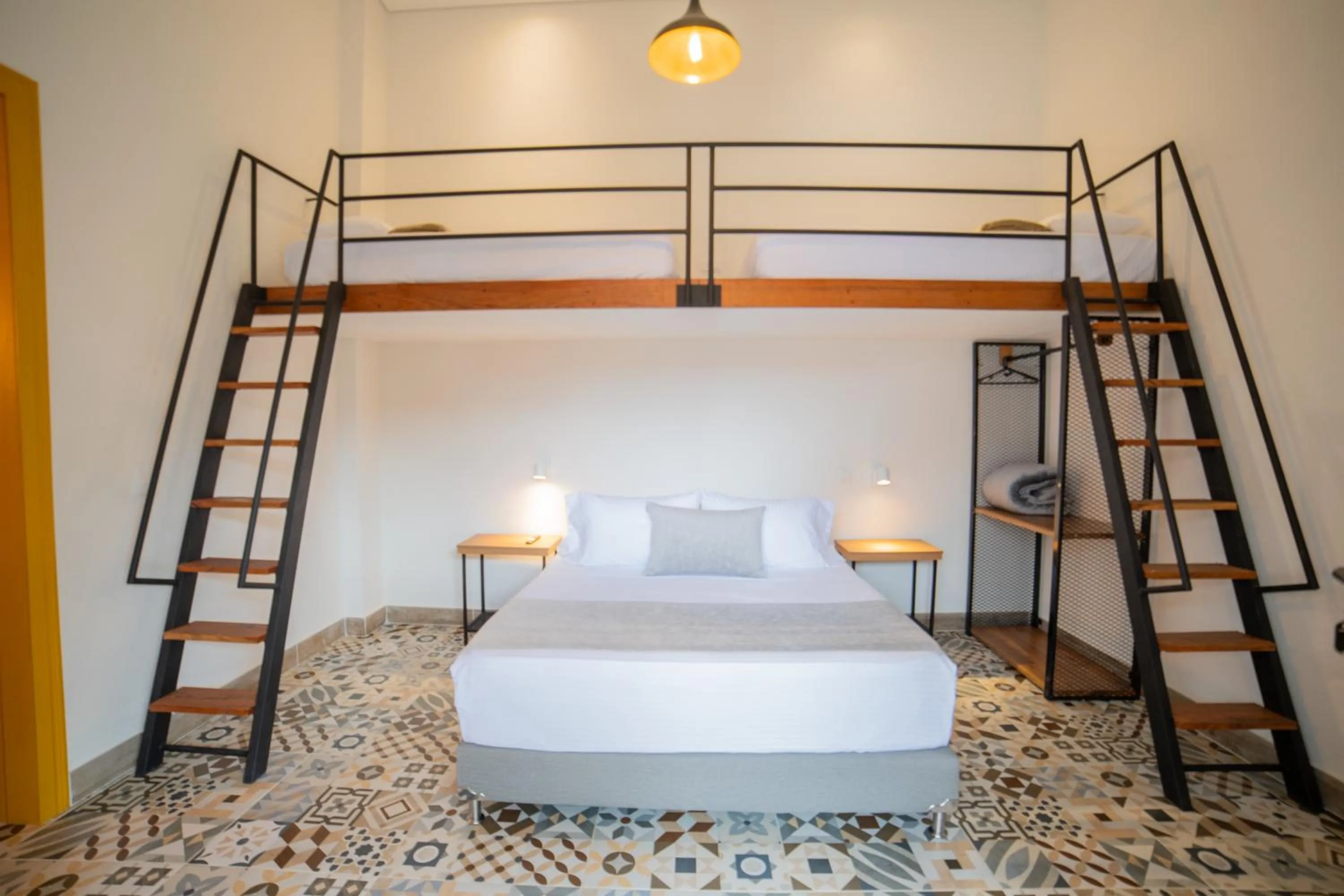 Bed in Casa Serafin Hotel