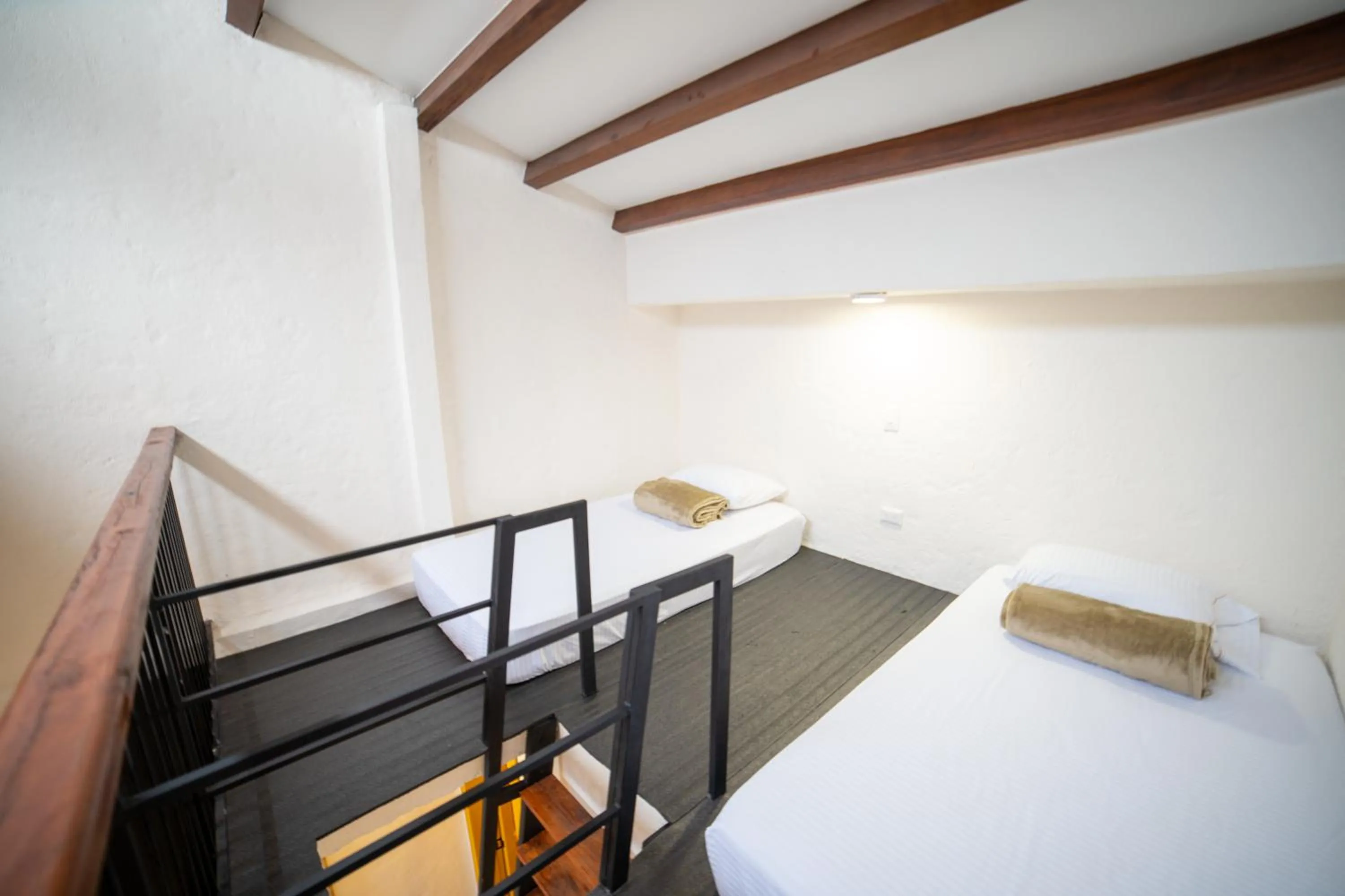 Bed in Casa Serafin Hotel