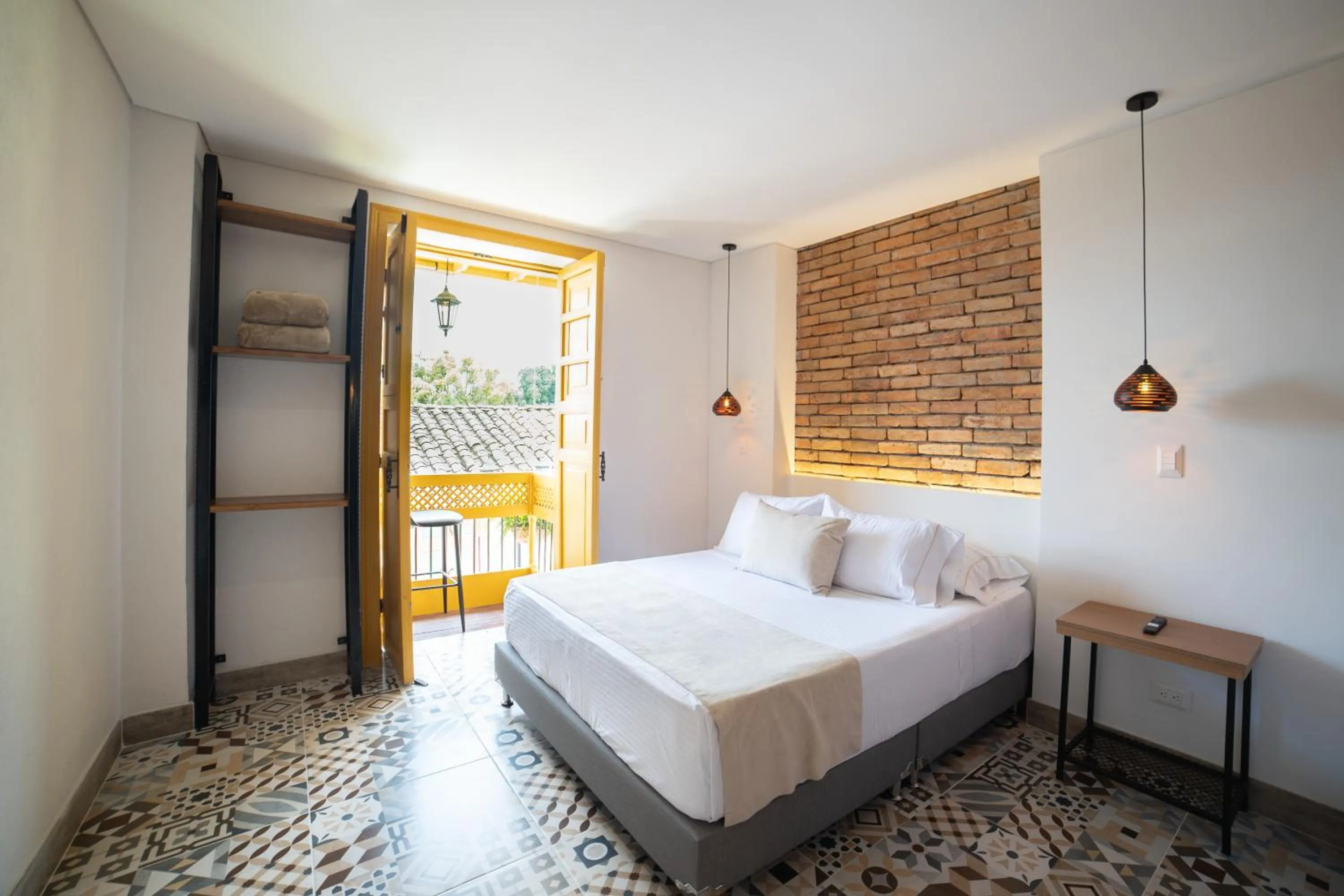 Bed in Casa Serafin Hotel
