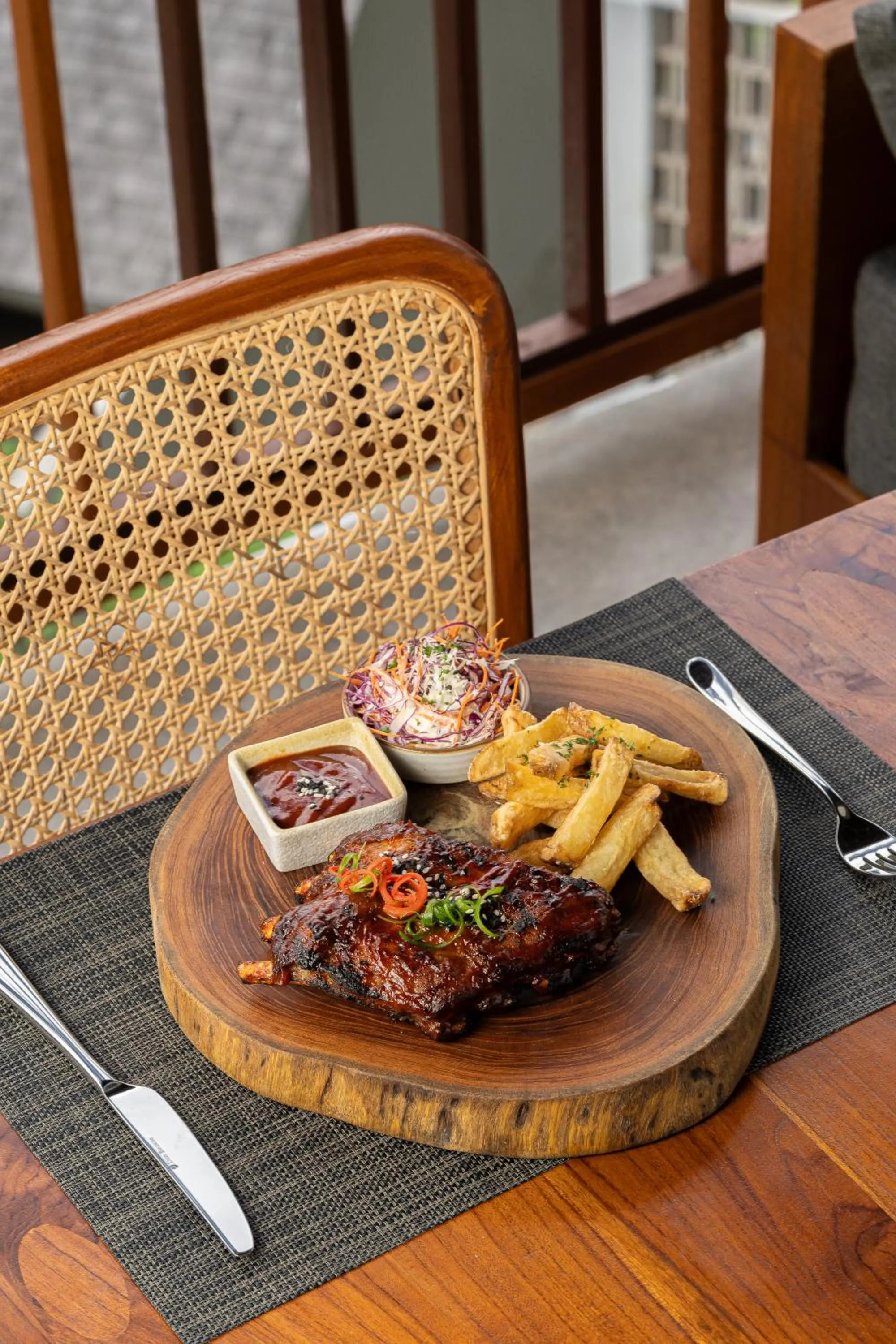 Food close-up in Unagi Mas Villa by Emana