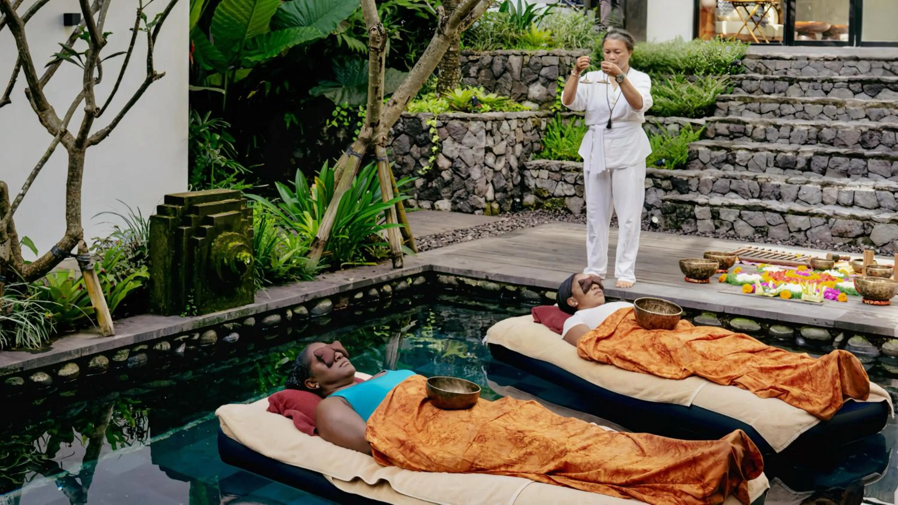 Spa and wellness centre/facilities in Unagi Mas Villa by Emana