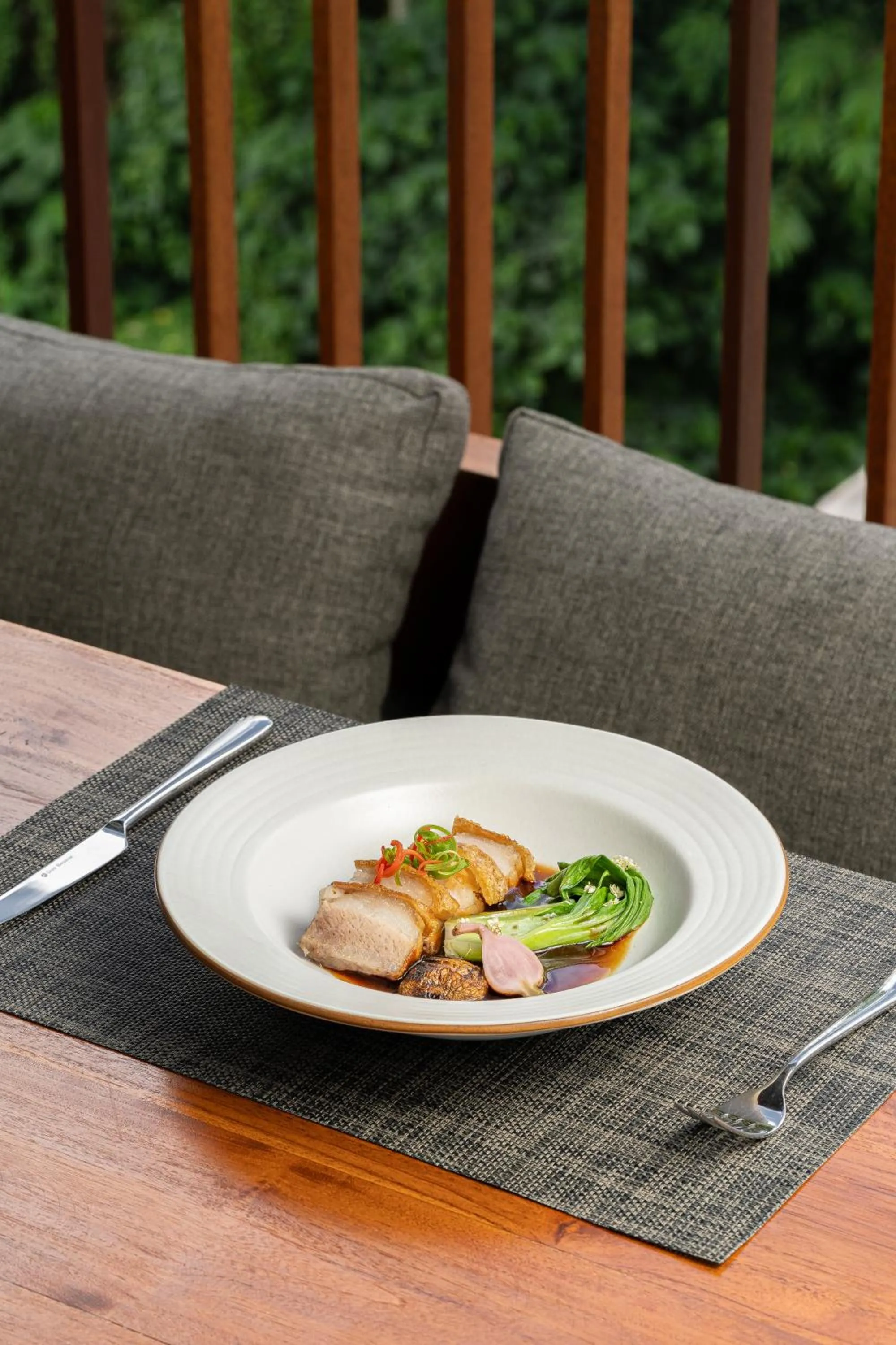 Food close-up in Unagi Mas Villa by Emana