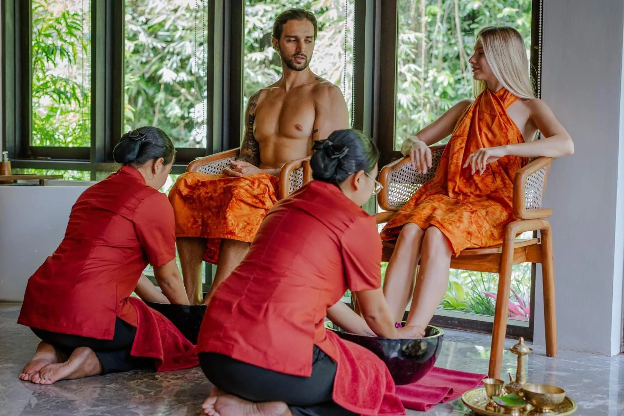 Spa and wellness centre/facilities in Unagi Mas Villa by Emana