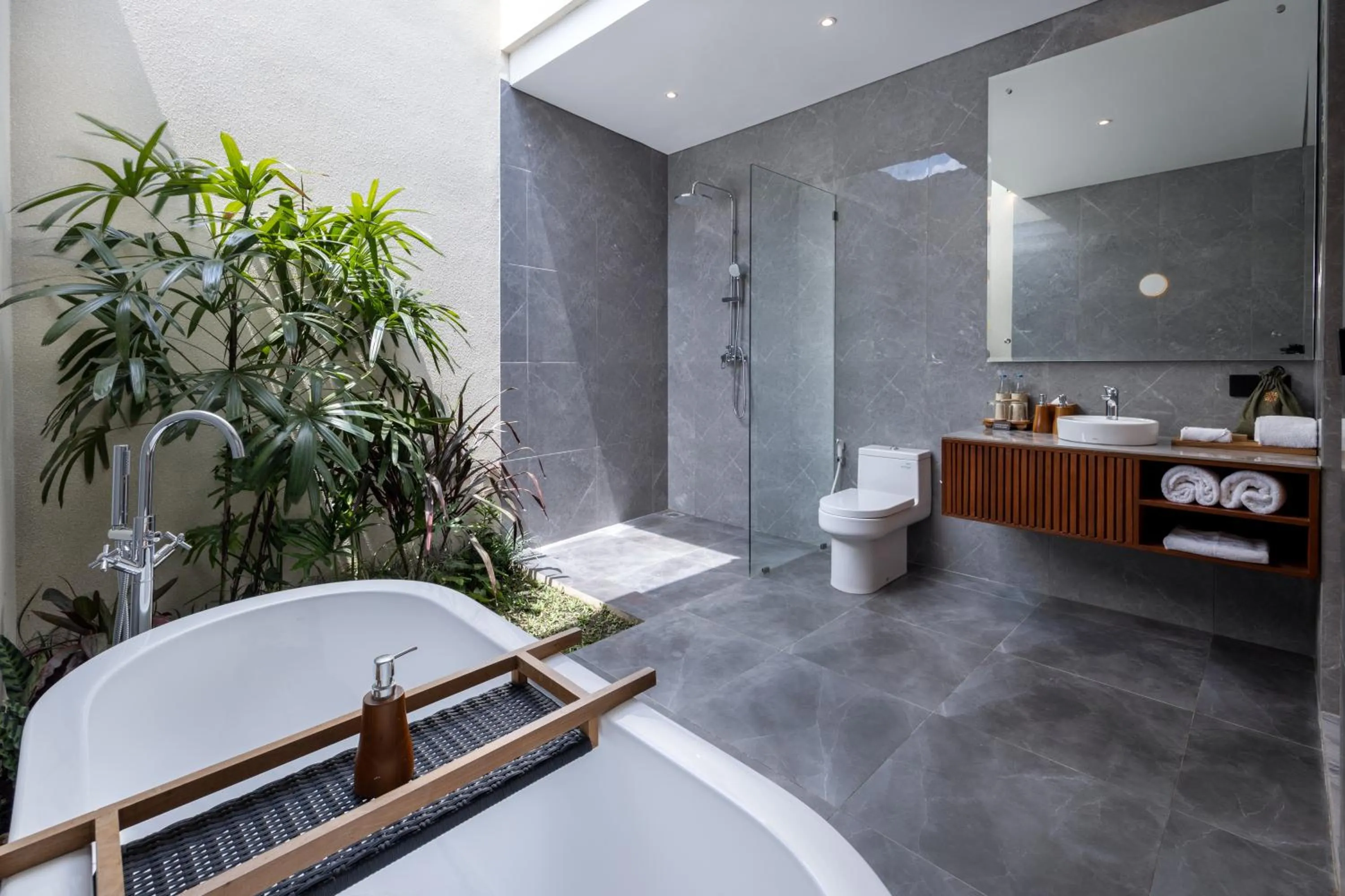 Shower in Unagi Mas Villa by Emana