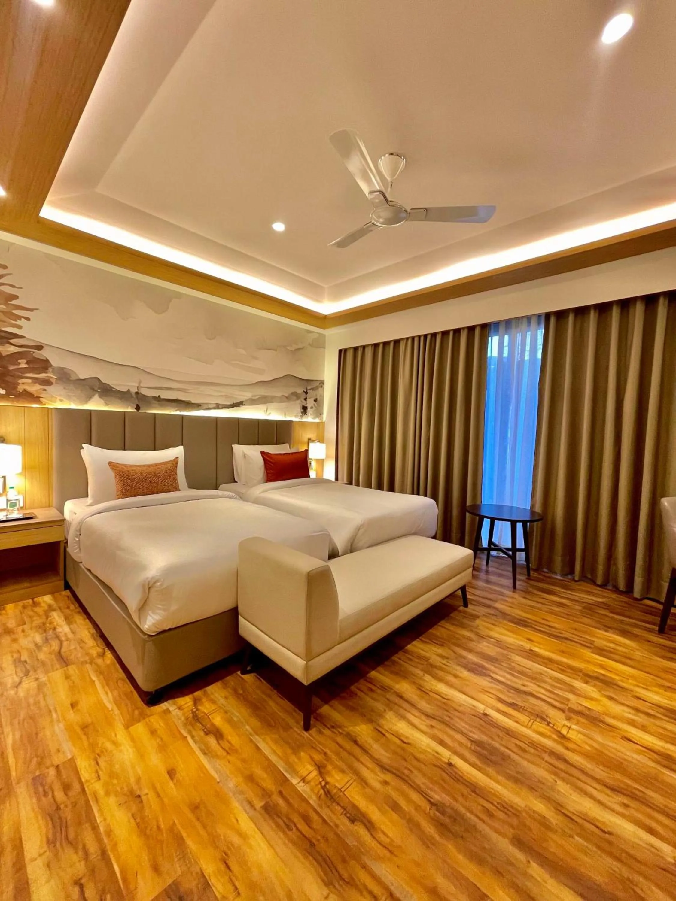 Bed in Best Western Matra Kasauli