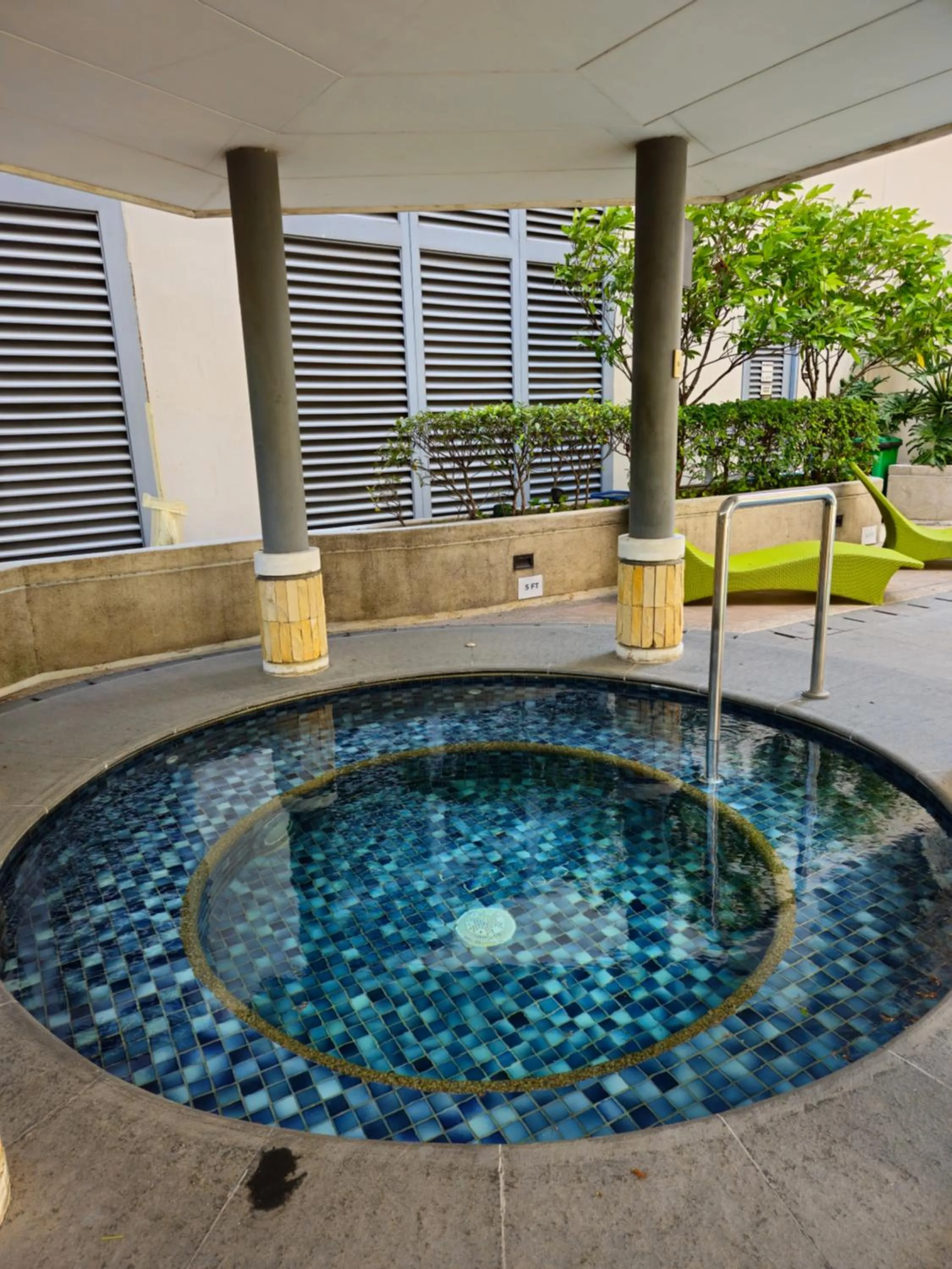 Swimming pool in Owls and Larks BnB 300mbps WiFi, Netflix, Coffee