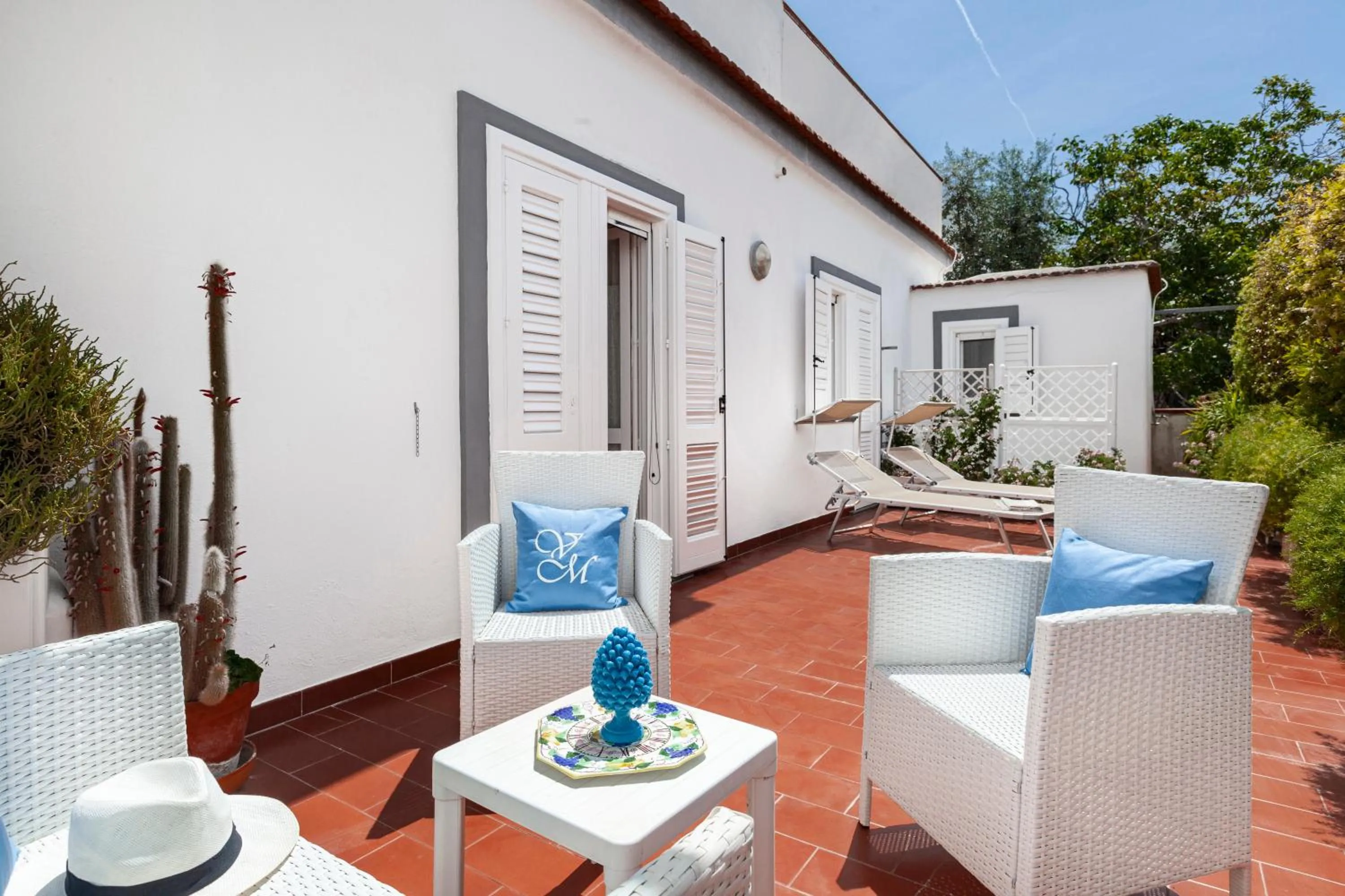 Balcony/Terrace in Villa Maresca B&B