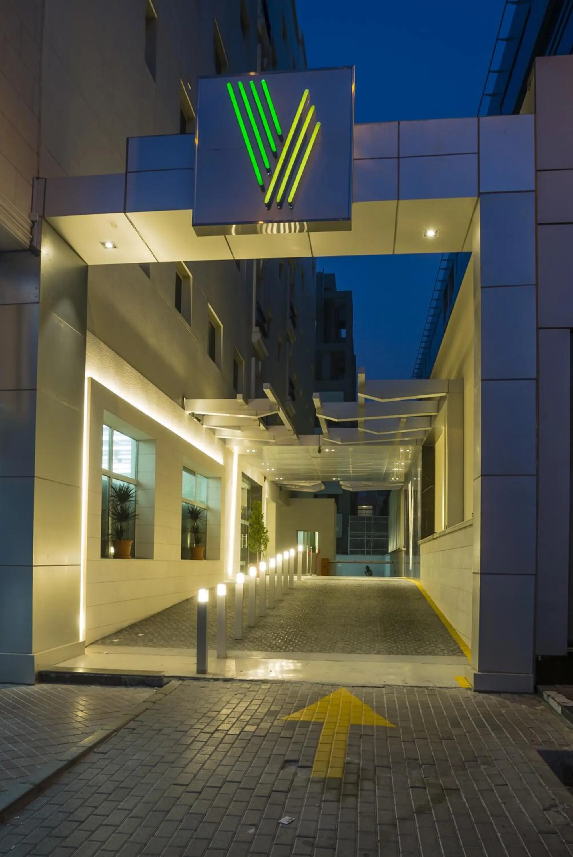Facade/entrance in The View Al Barsha Hotel Apartments