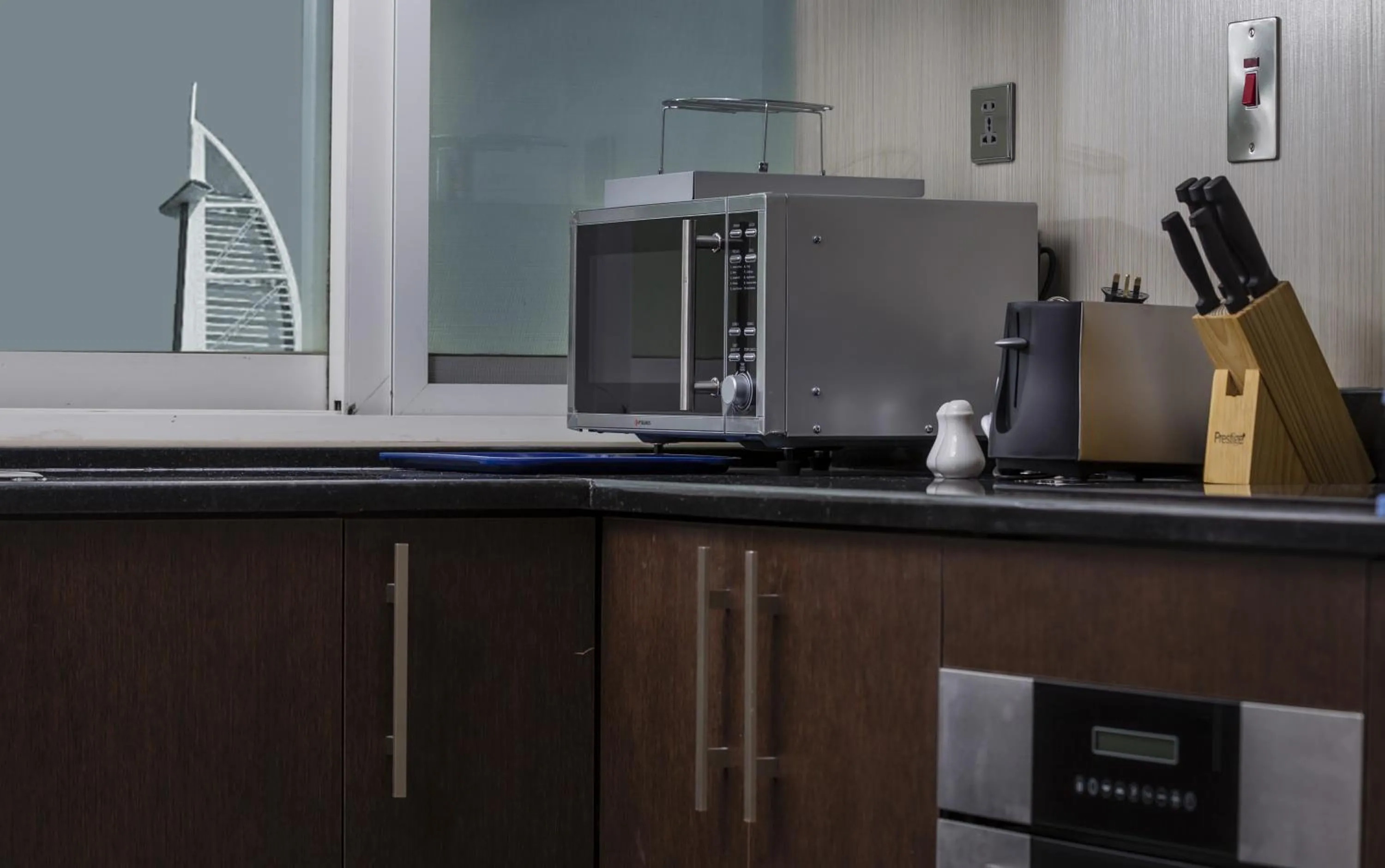 Kitchen or kitchenette, Kitchen/Kitchenette in The View Al Barsha Hotel Apartments