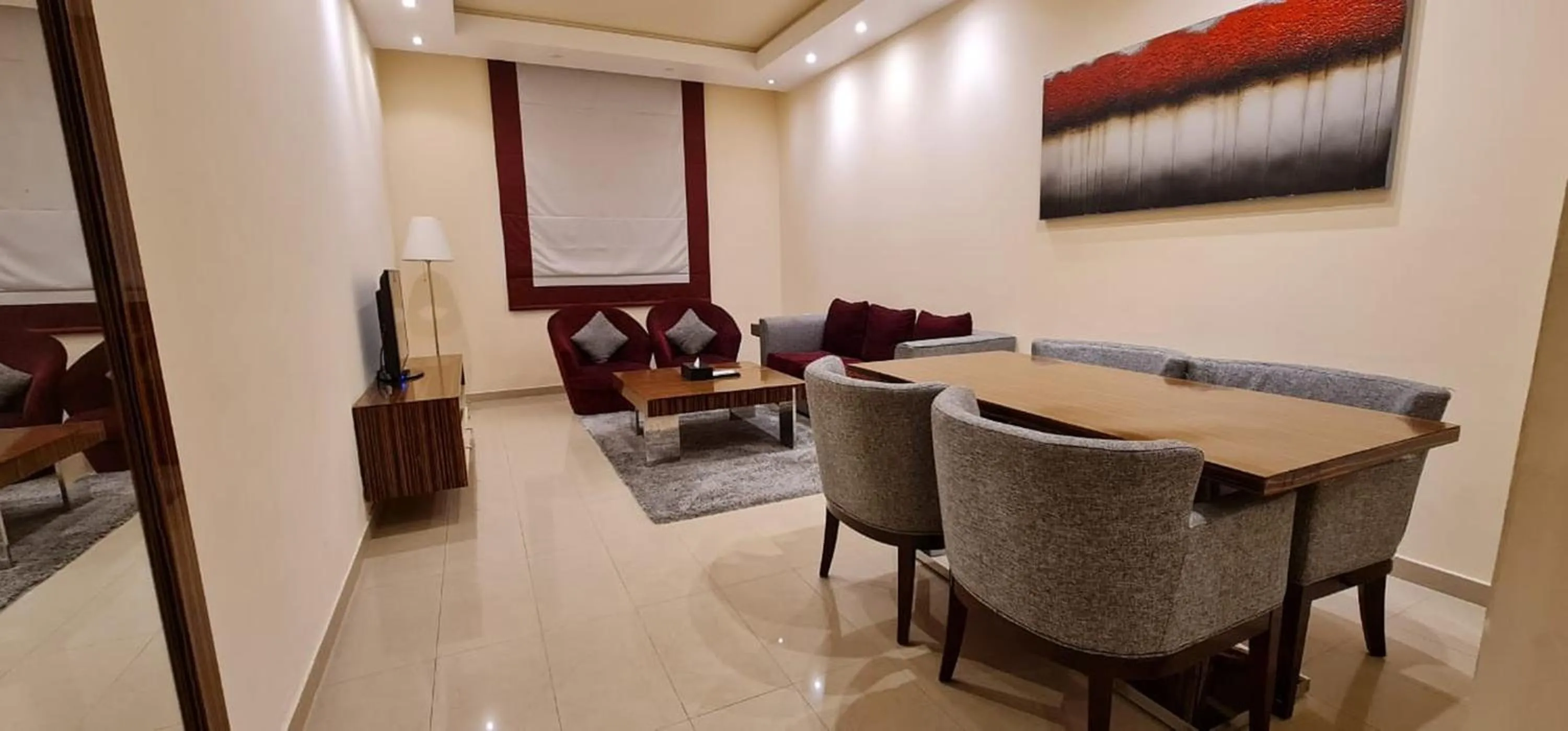 Living room, Dining Area in The View Al Barsha Hotel Apartments