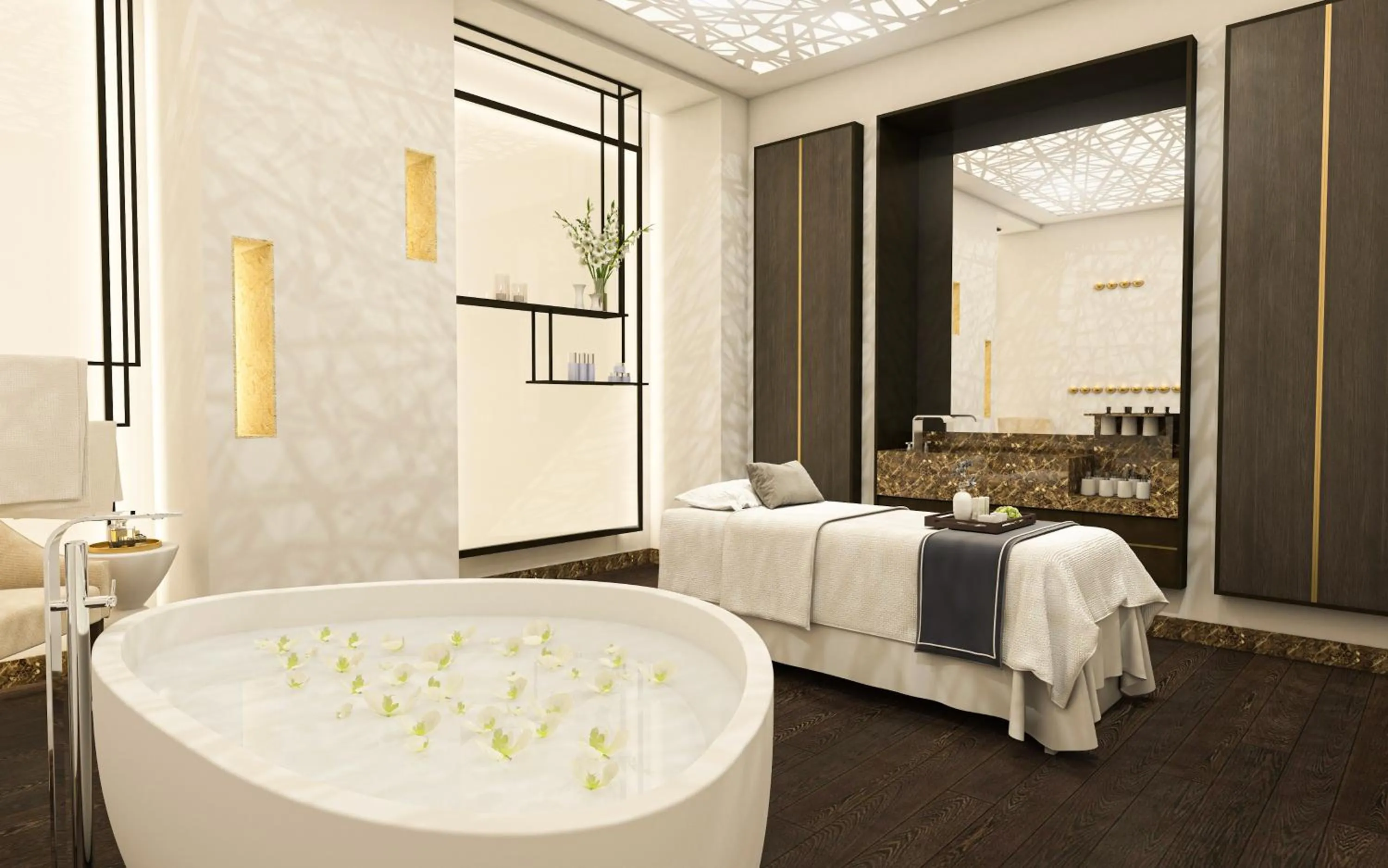 Spa and wellness centre/facilities, Bed in Sofitel Riyadh Hotel & Convention Centre