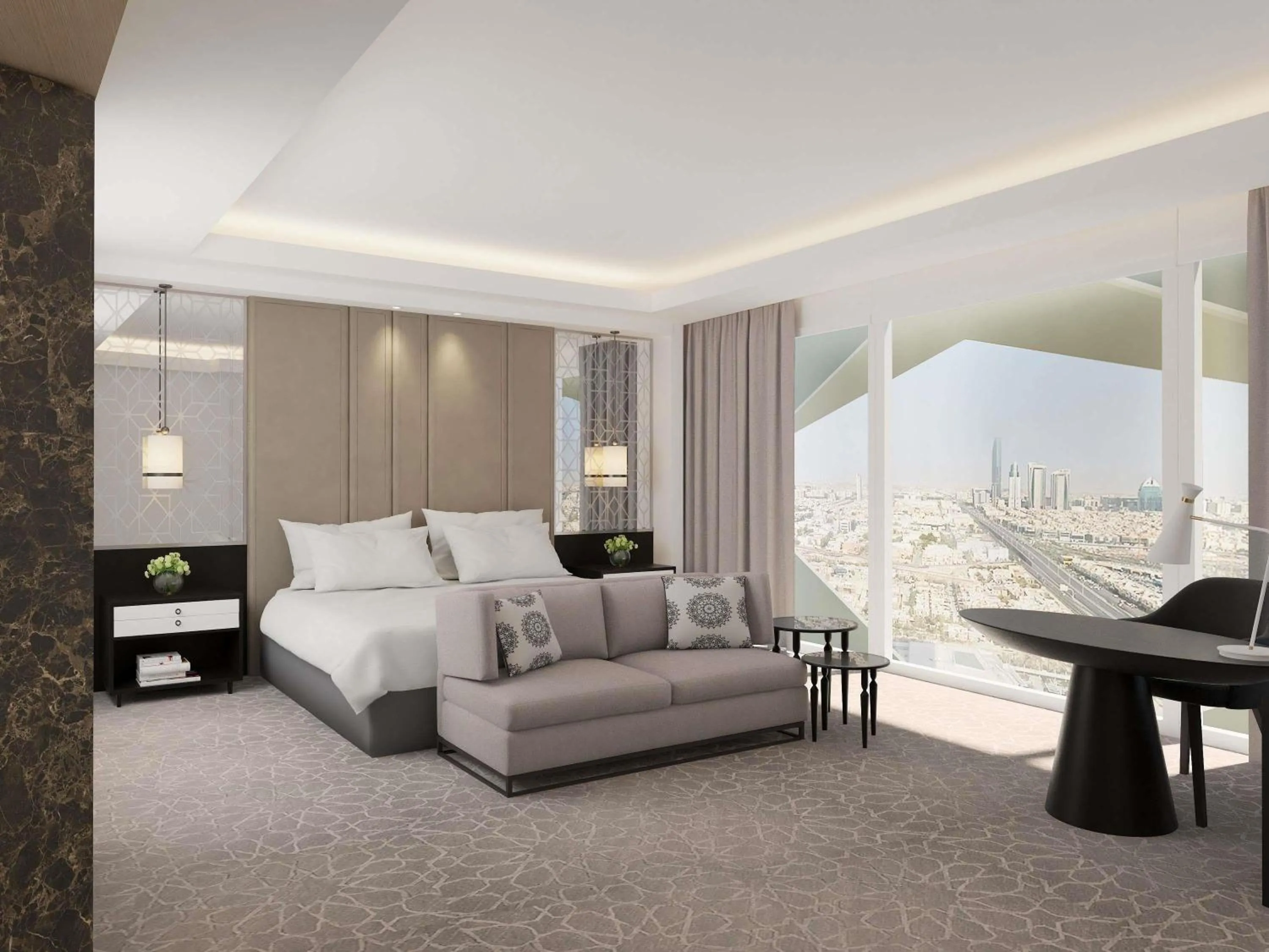 Bedroom in Sofitel Riyadh Hotel & Convention Centre