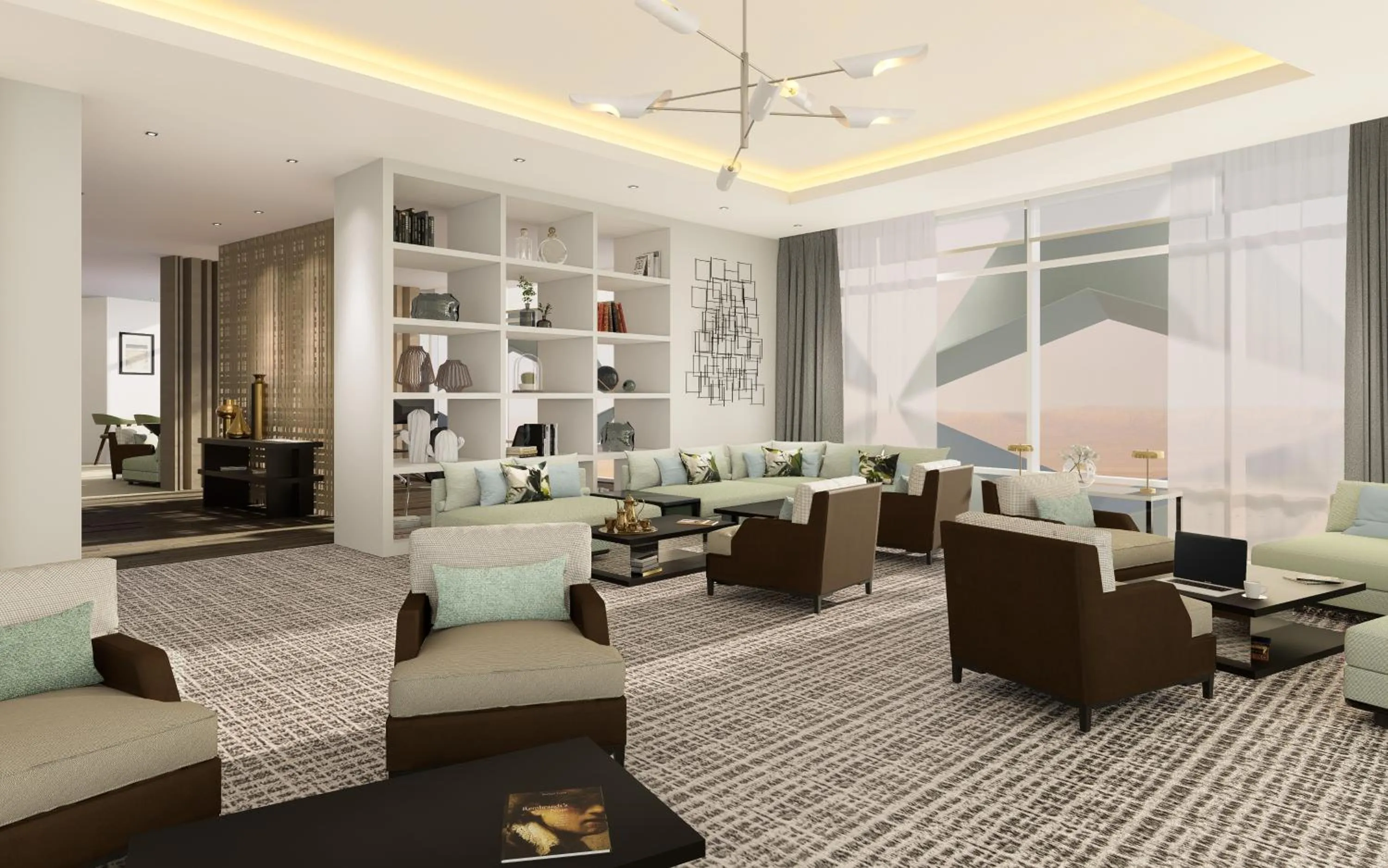 Lounge or bar in Sofitel Riyadh Hotel & Convention Centre