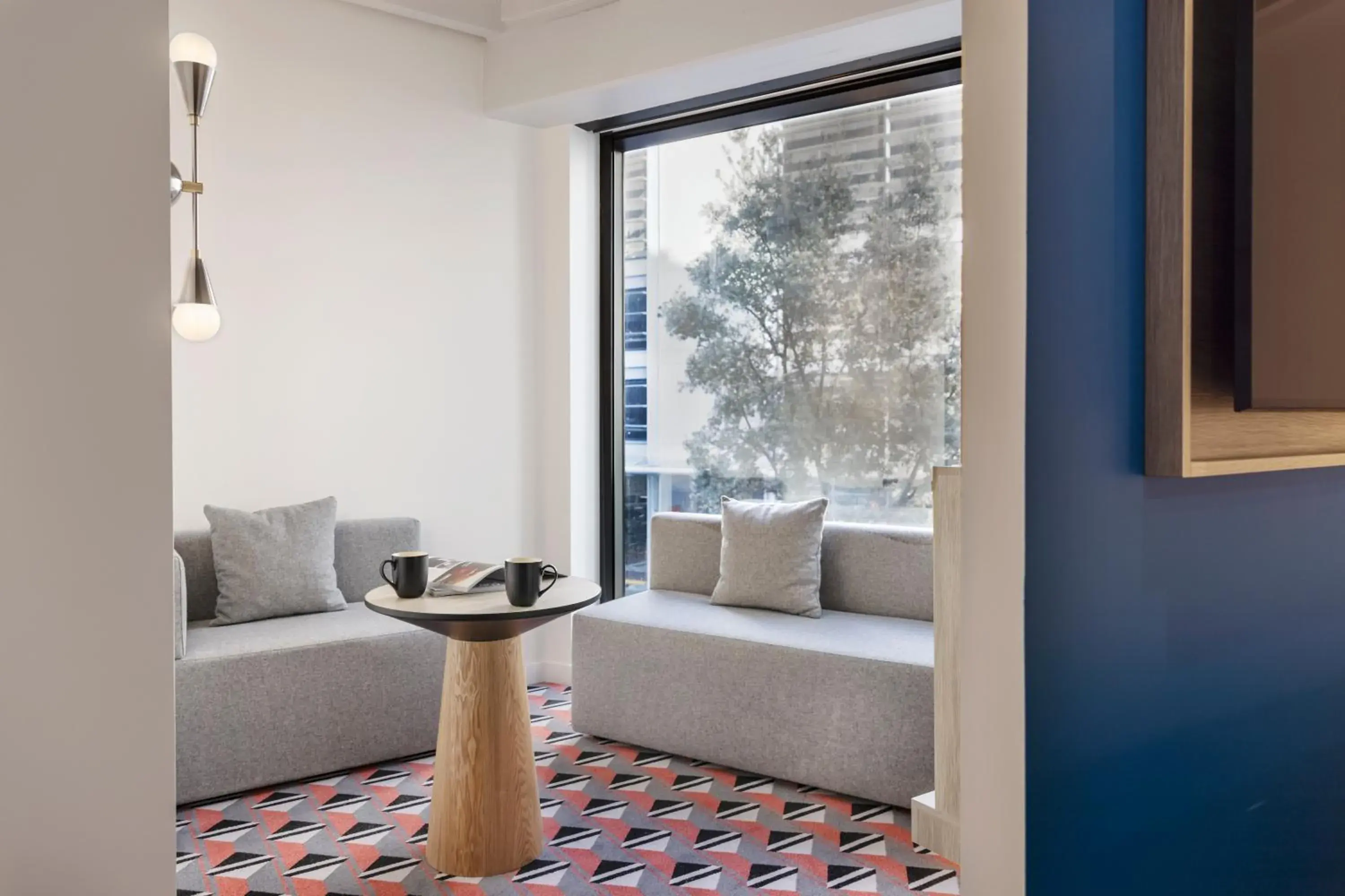 Living room in TRIBE Auckland Living room in TRIBE Auckland