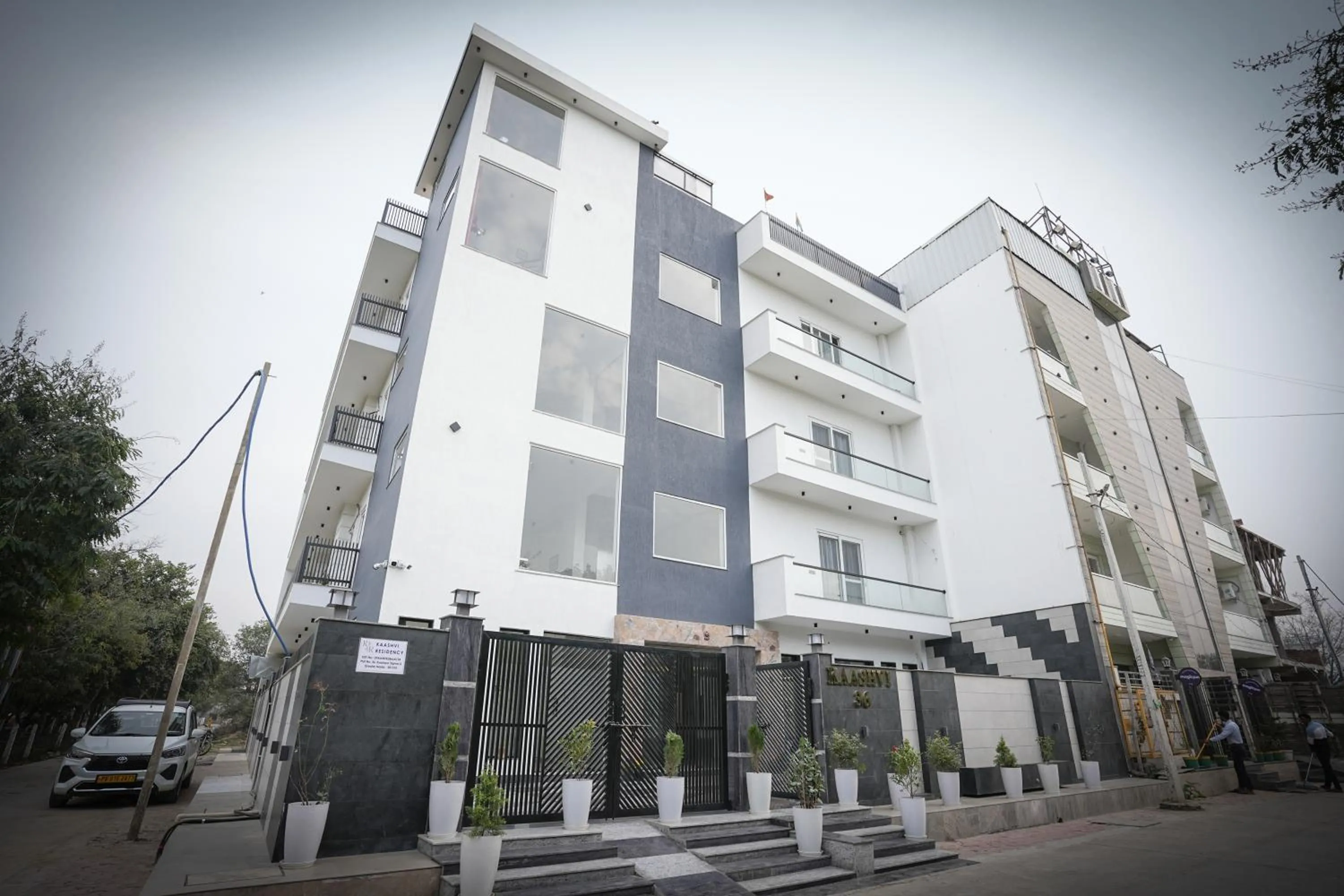 Property building in Kaashvi Residency - Managed by Atithi House