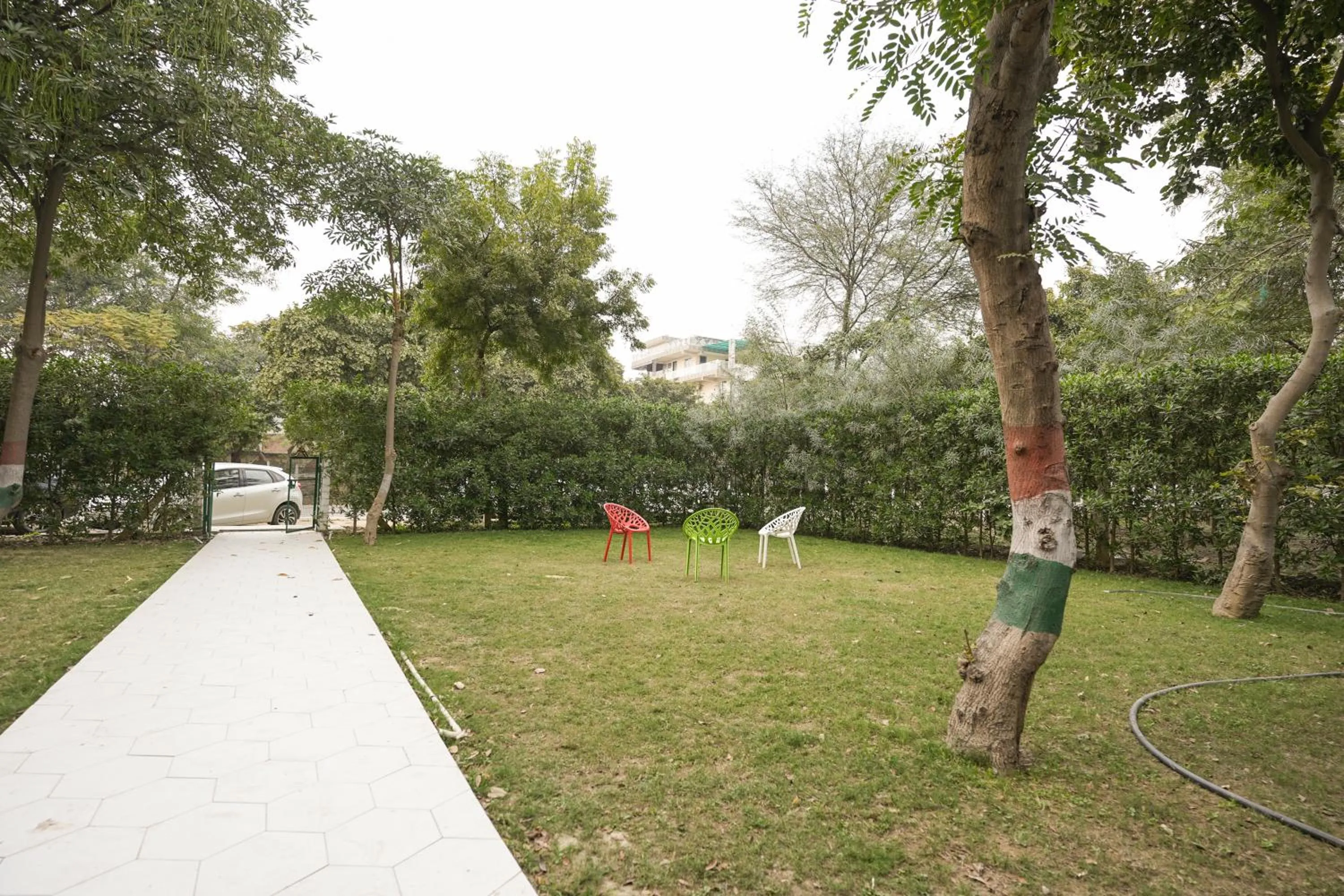 Natural landscape in Kaashvi Residency - Managed by Atithi House