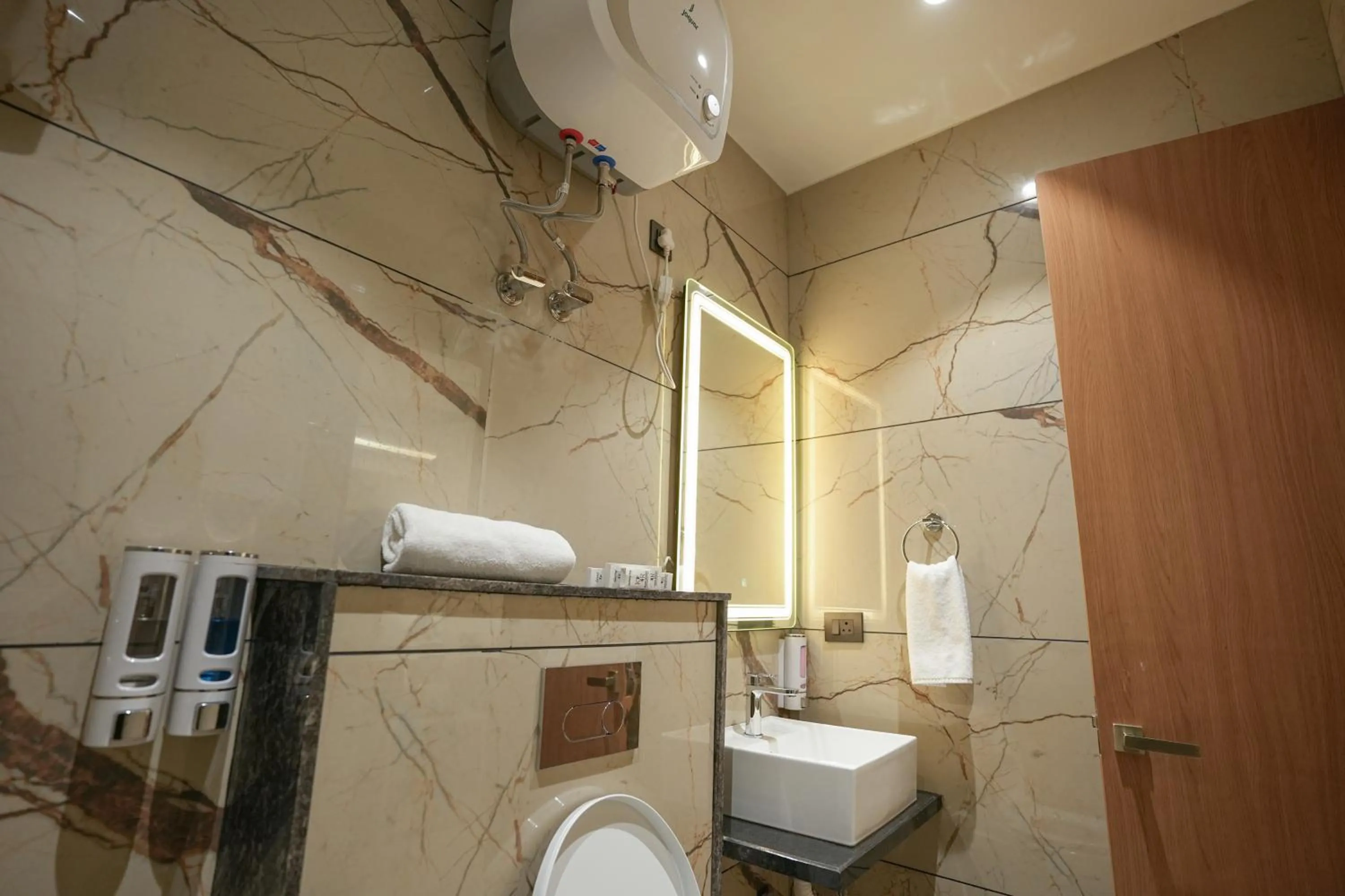 Shower in Kaashvi Residency - Managed by Atithi House