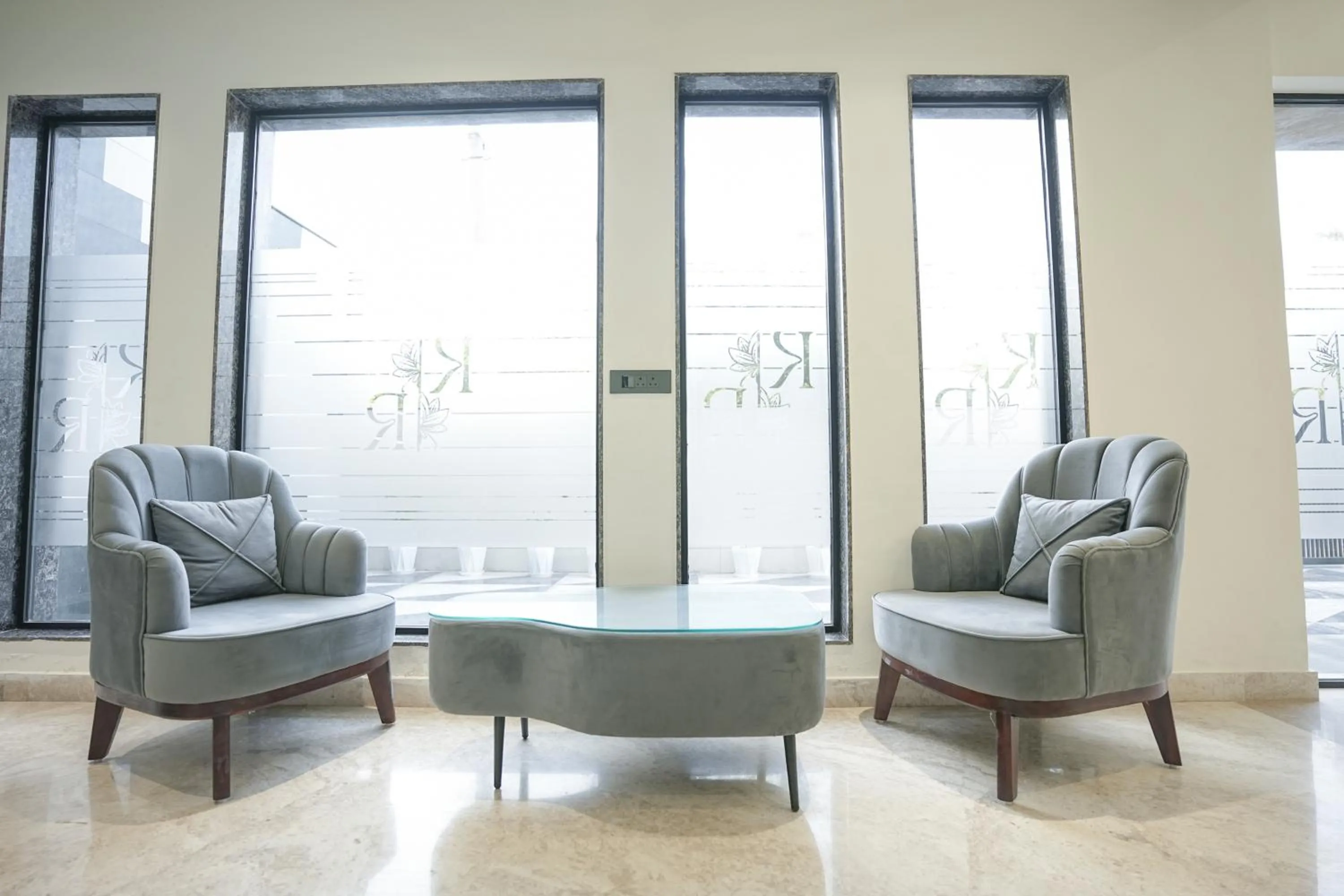 Living room in Kaashvi Residency - Managed by Atithi House