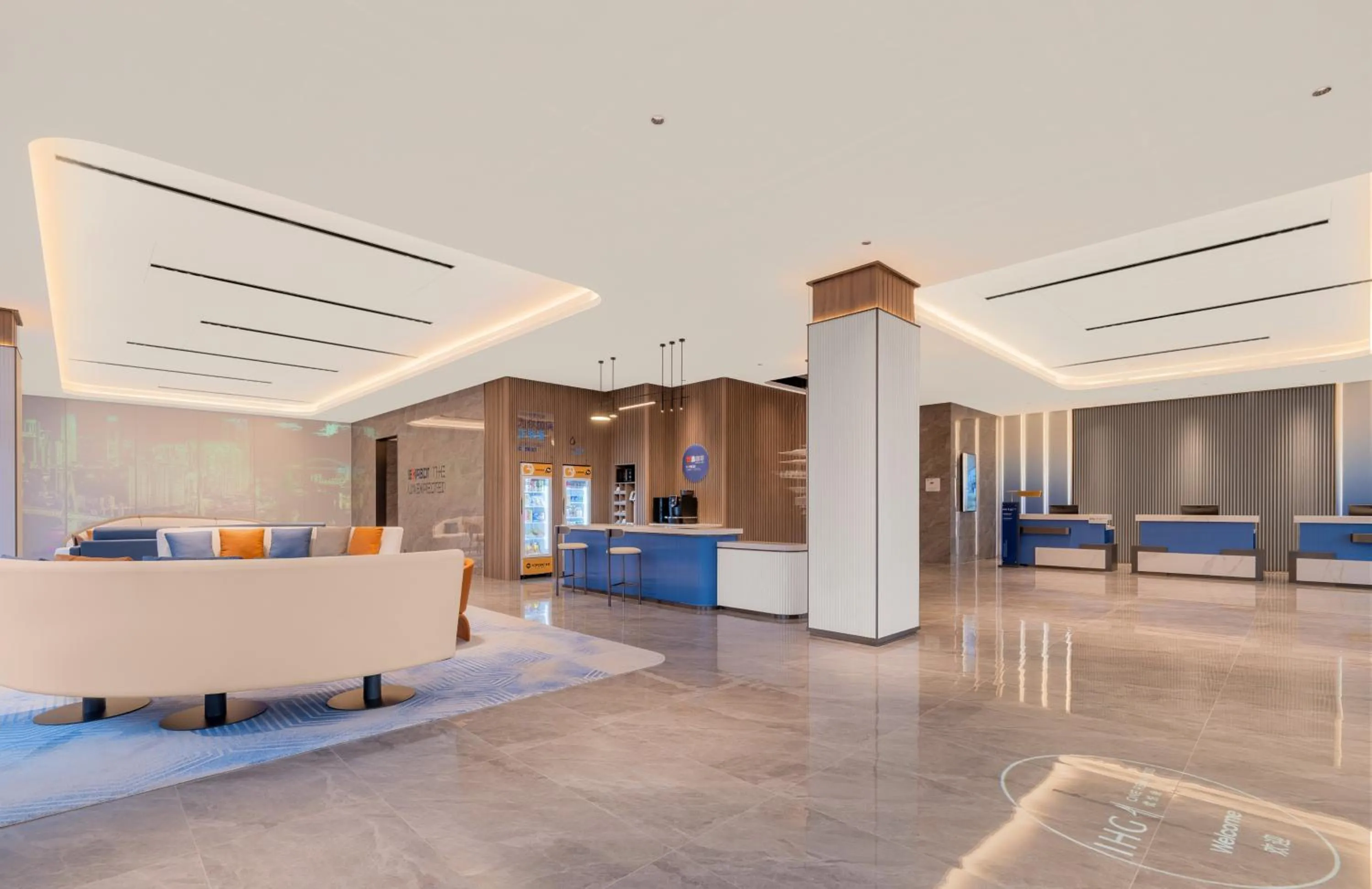 Seating area in Holiday Inn Express Chongqing Ciqikou Ancient Town by IHG