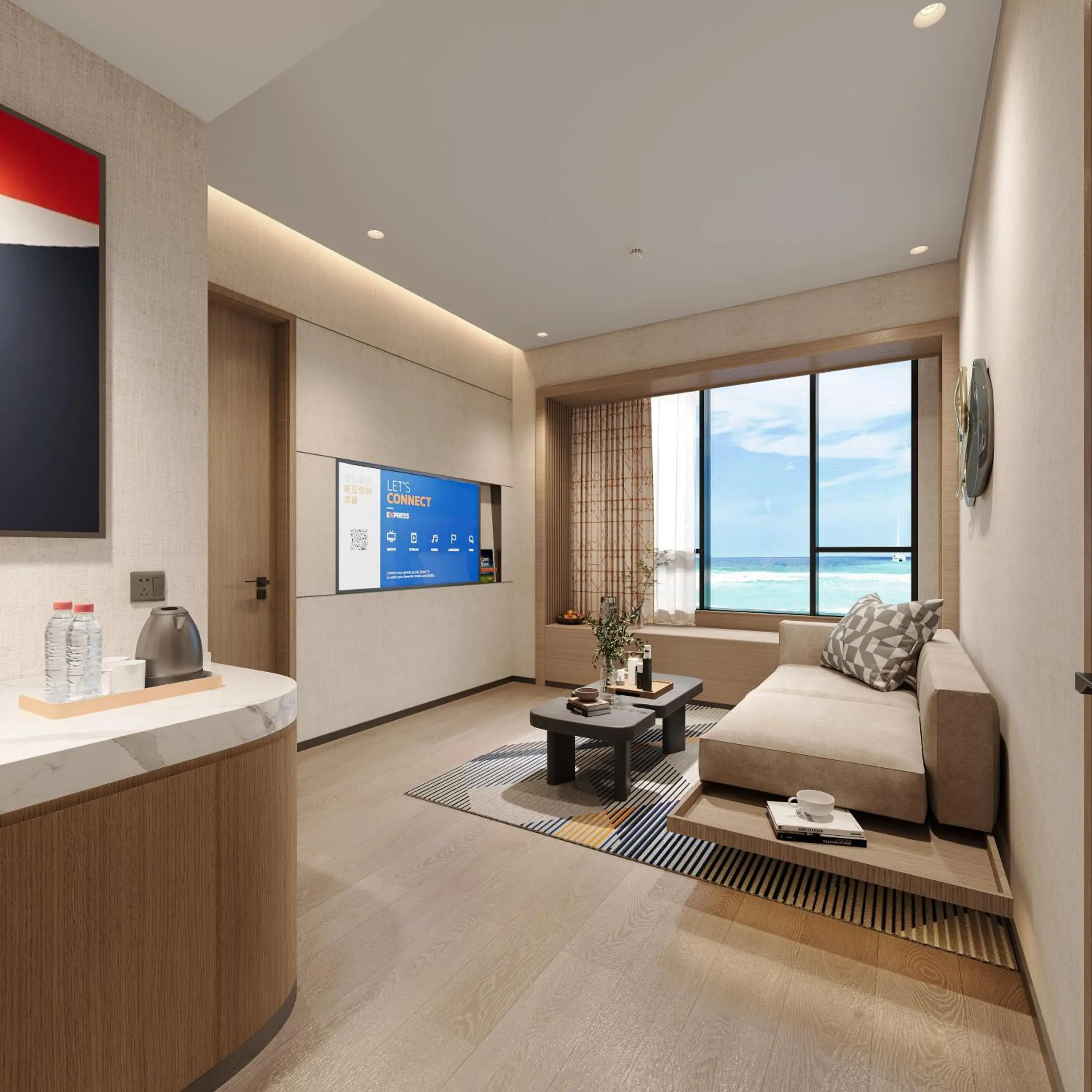 Photo of the whole room in Holiday Inn Express Zhanjiang Coast by IHG Photo of the whole room in Holiday Inn Express Zhanjiang Coast by IHG