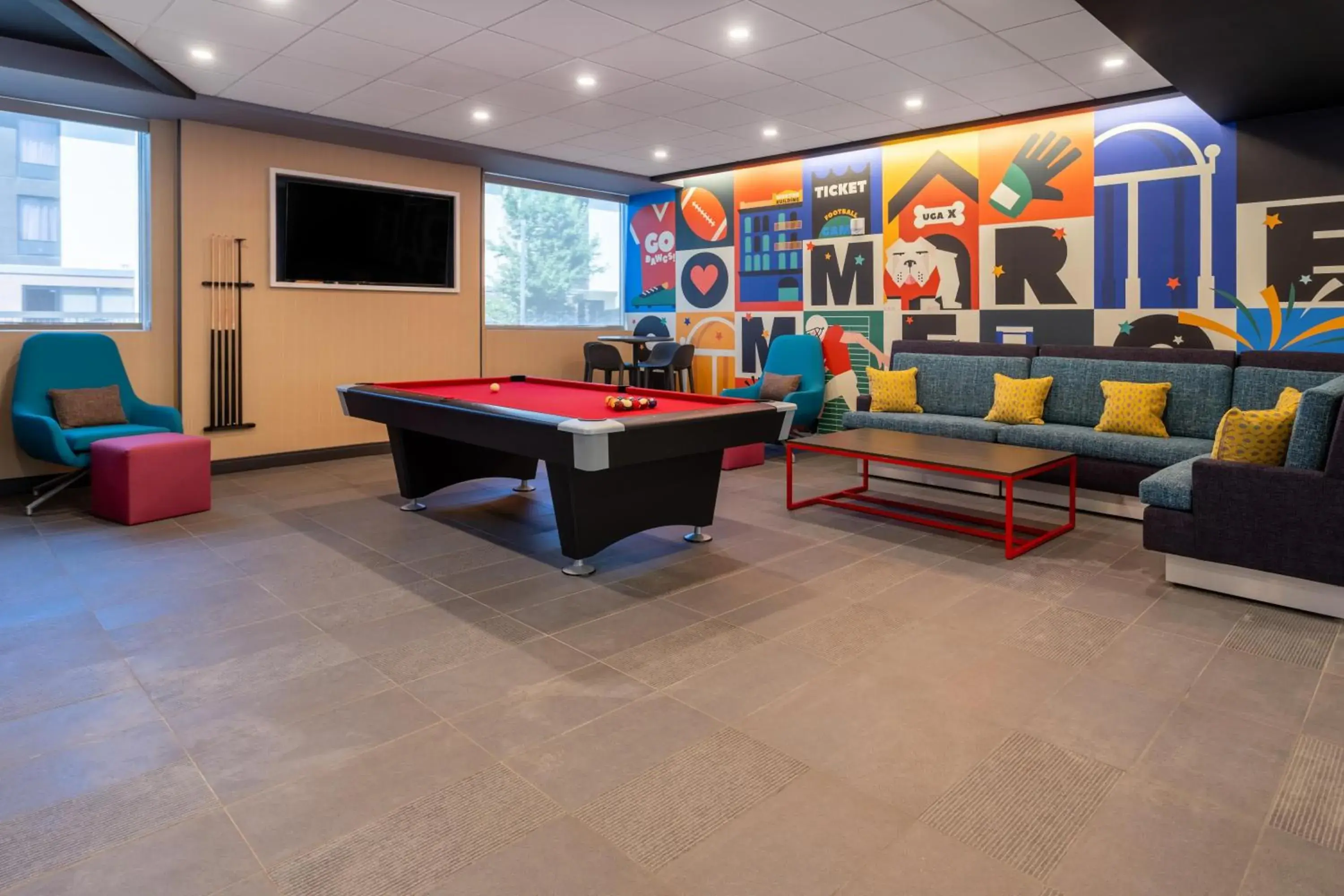 Lobby or reception in Tru By Hilton Commerce Lobby or reception in Tru By Hilton Commerce