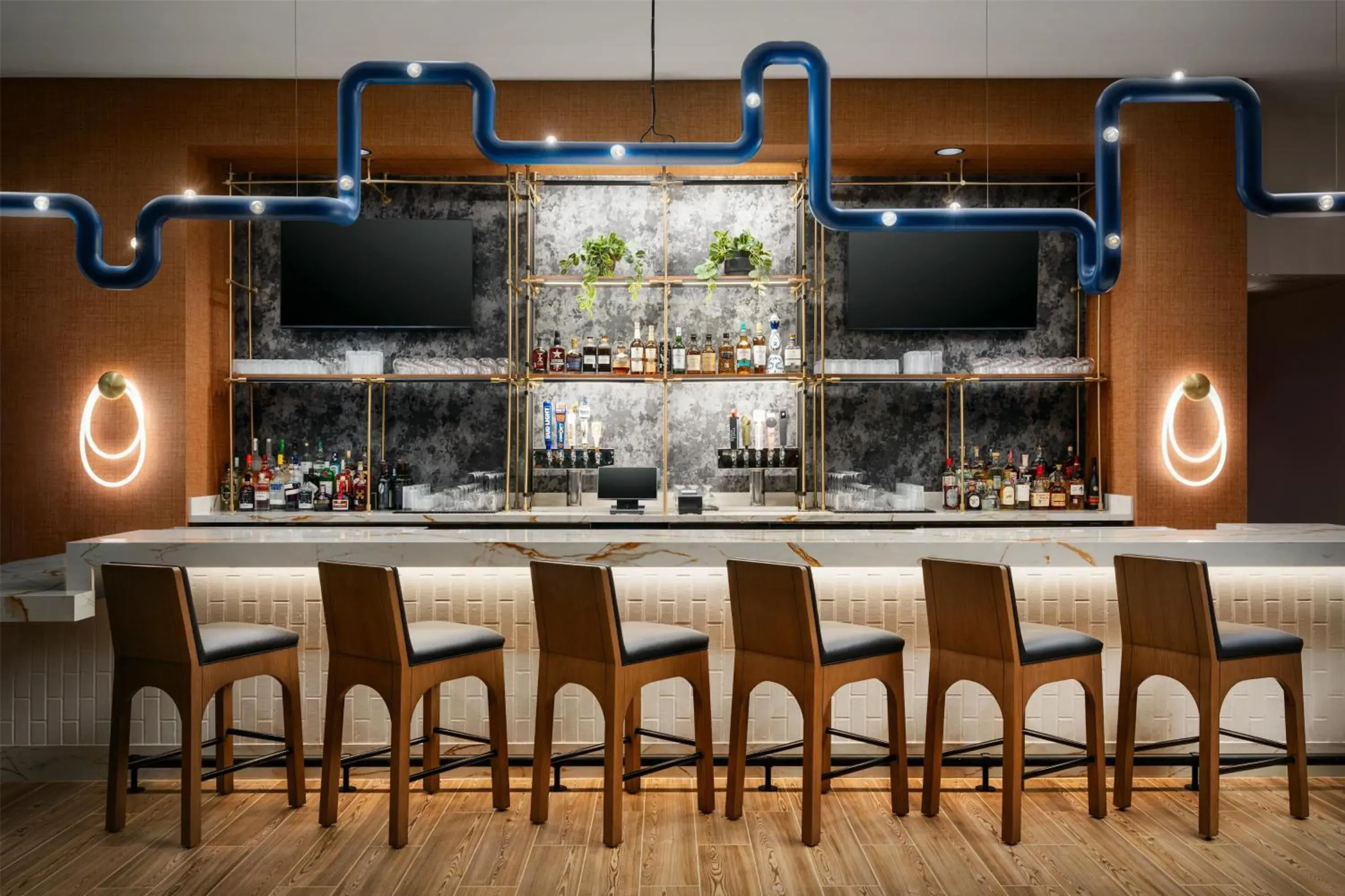 Lounge or bar in The Nobleman Fort Worth, Tapestry Collection By Hilton Lounge or bar in The Nobleman Fort Worth, Tapestry Collection By Hilton