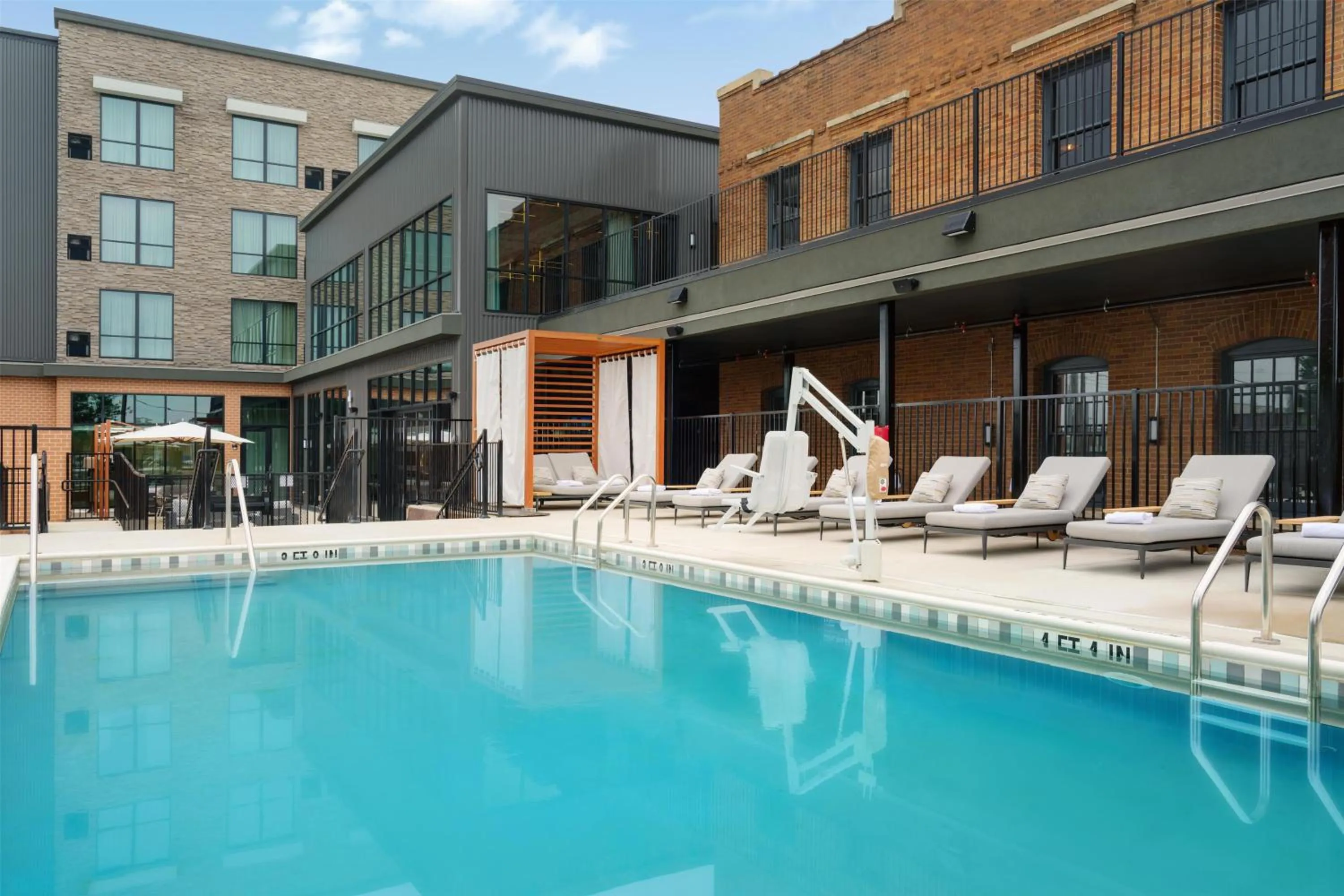 Pool view in The Nobleman Fort Worth, Tapestry Collection By Hilton