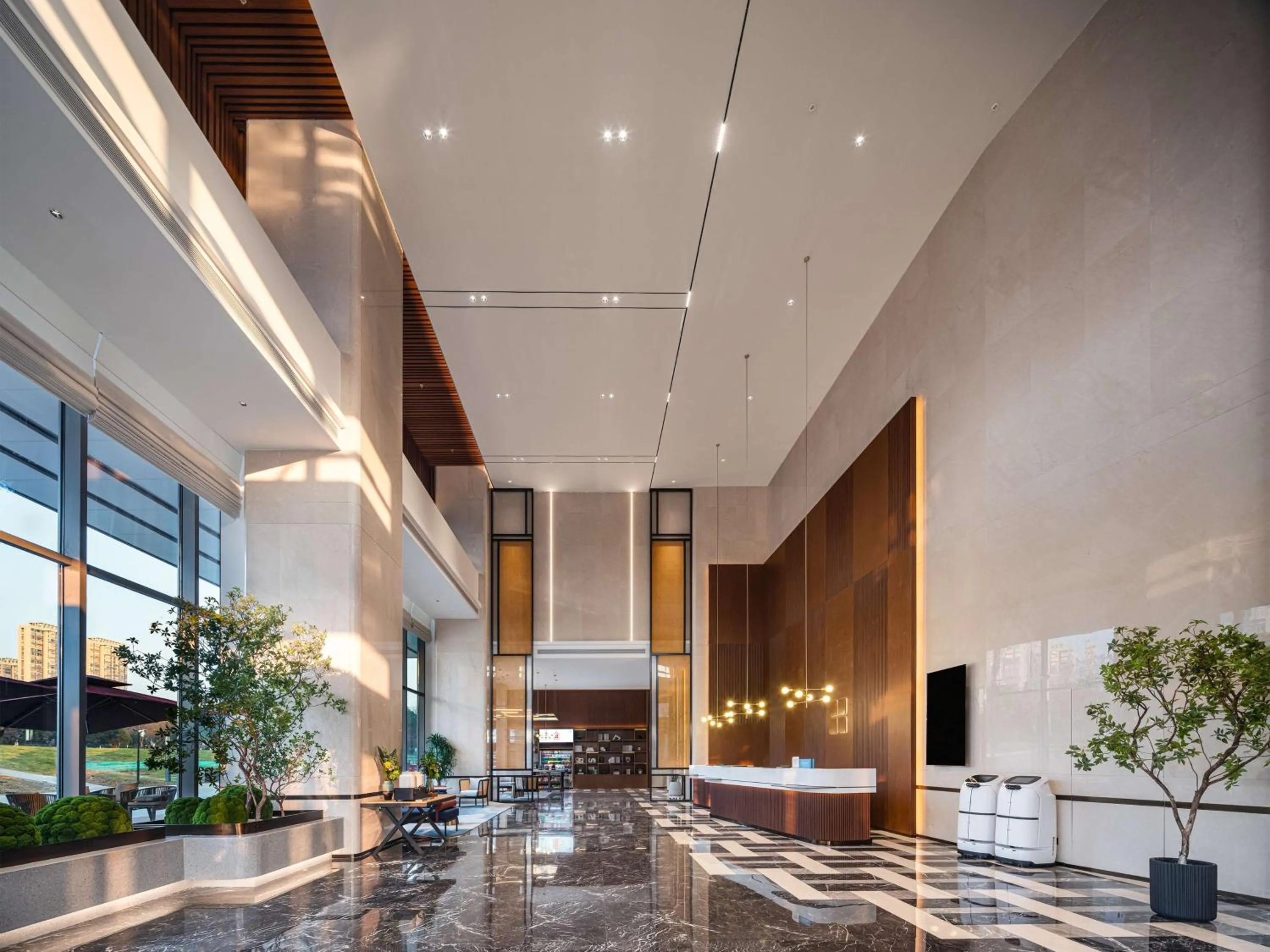 Lobby or reception in Hilton Garden Inn Hefei High-Tech Zone