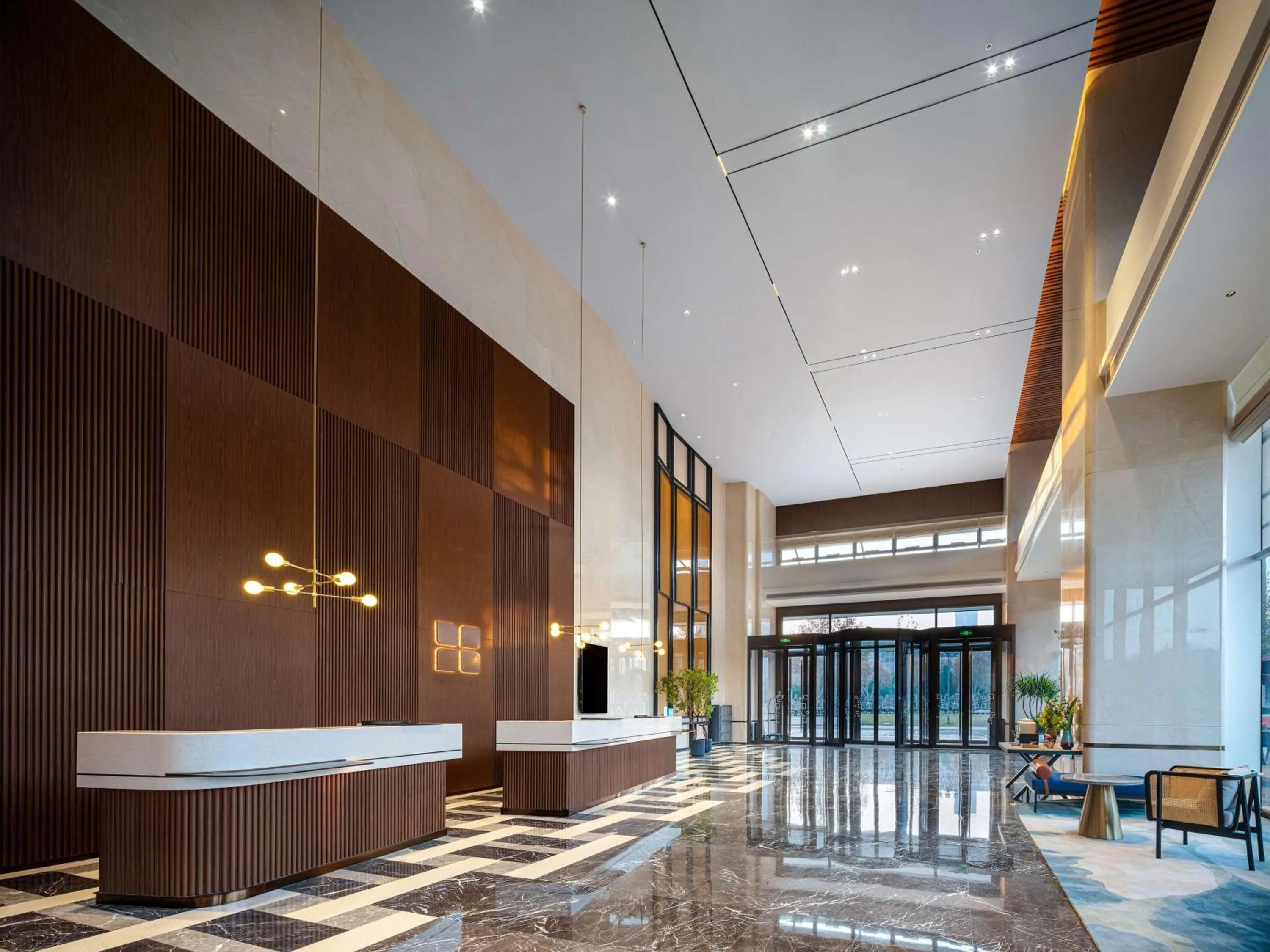 Lobby or reception in Hilton Garden Inn Hefei High-Tech Zone