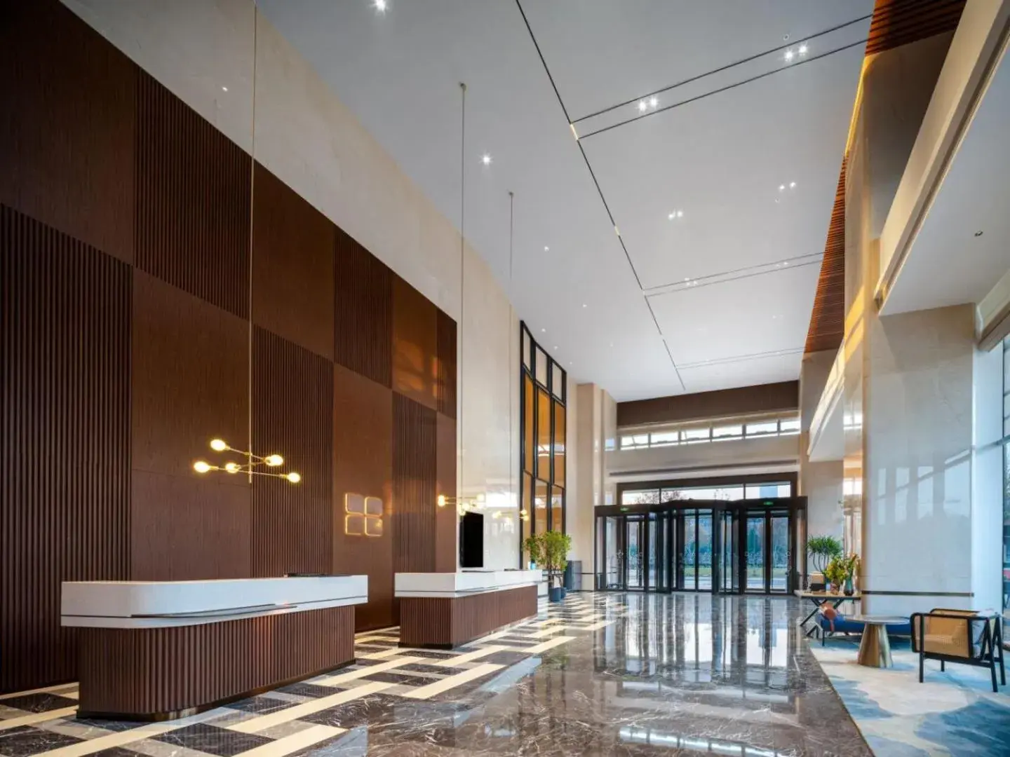 Lobby or reception in Hilton Garden Inn Hefei High-Tech Zone Lobby or reception in Hilton Garden Inn Hefei High-Tech Zone