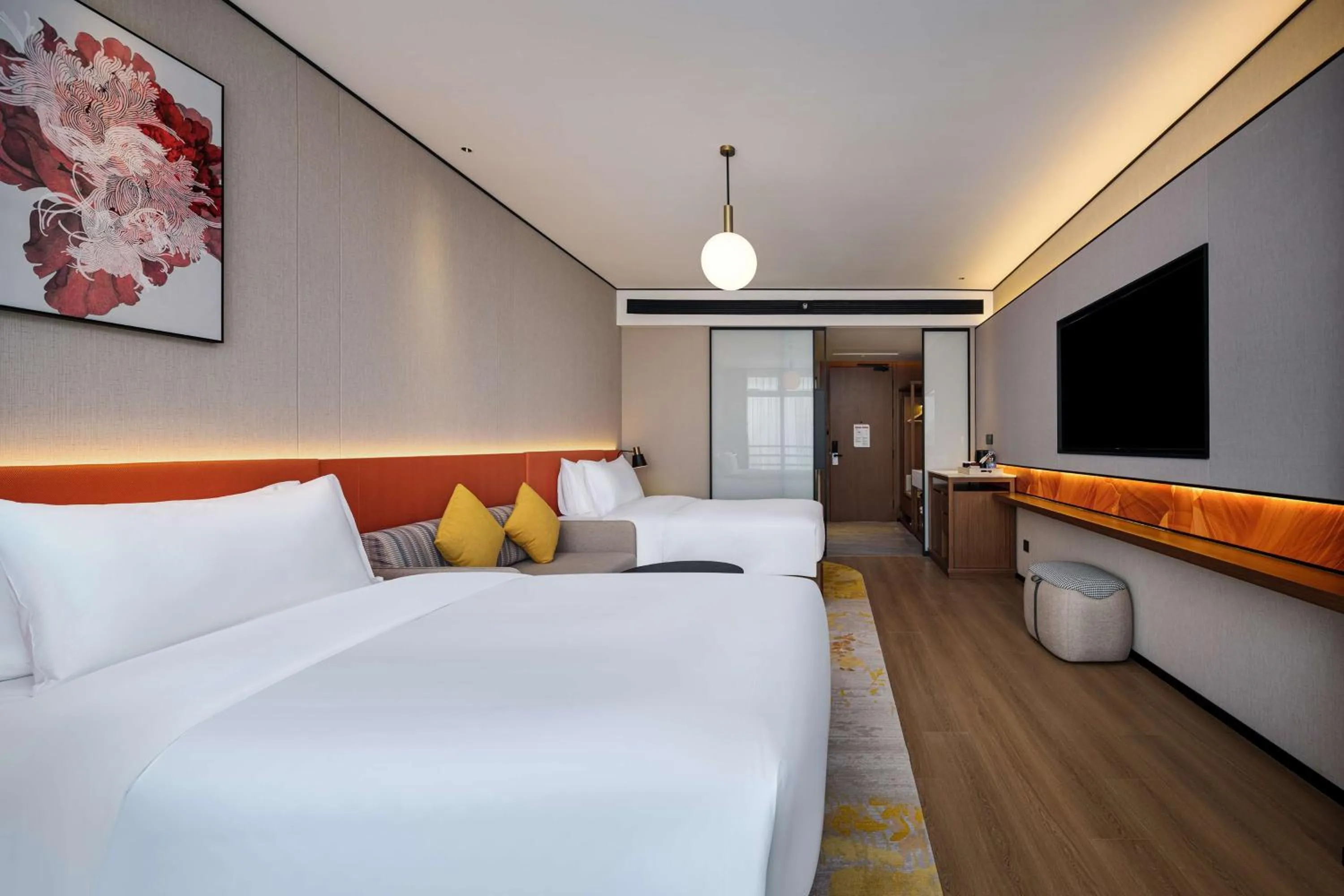 Bed in Hilton Garden Inn Hefei High-Tech Zone