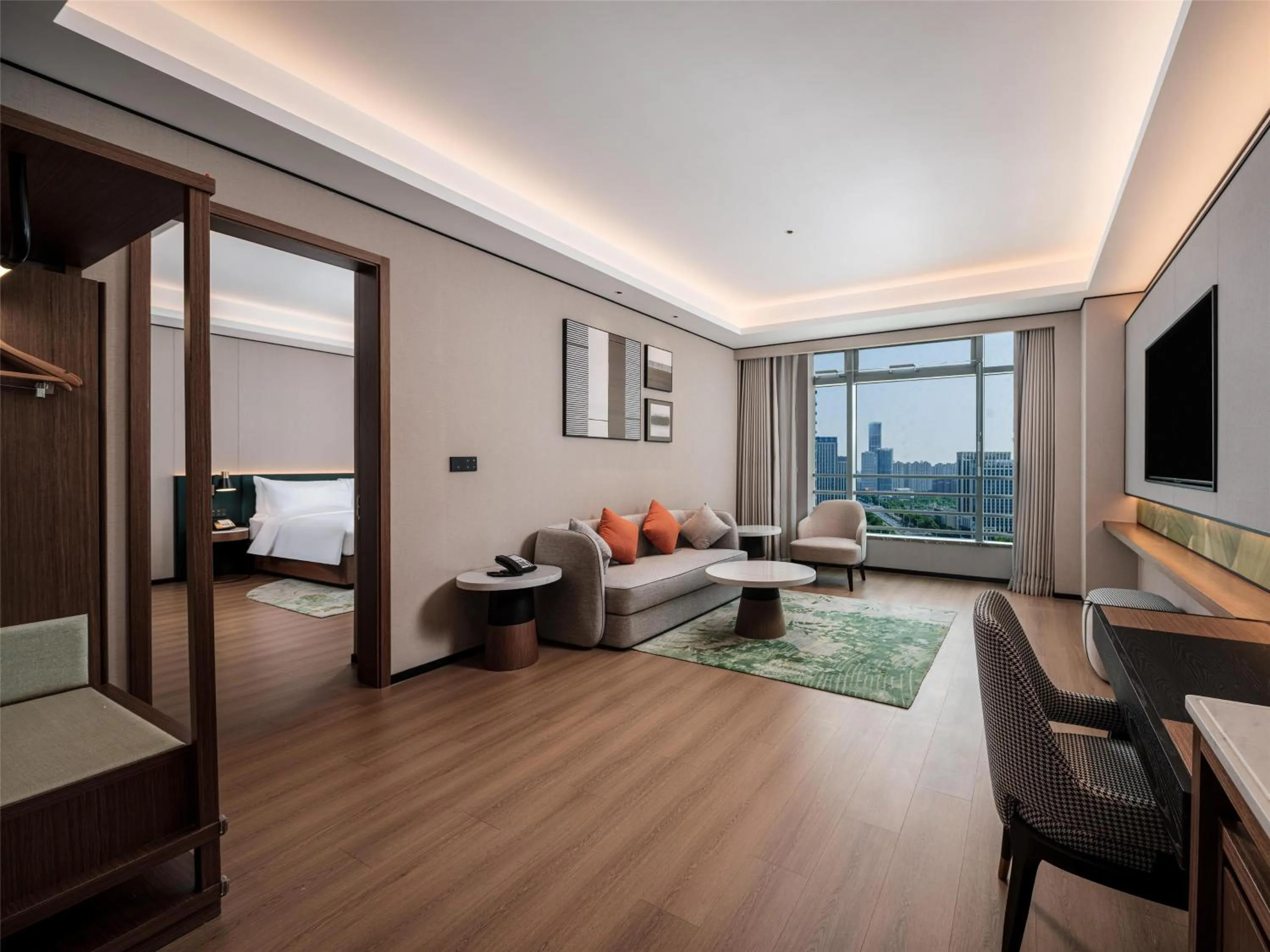 Bedroom in Hilton Garden Inn Hefei High-Tech Zone