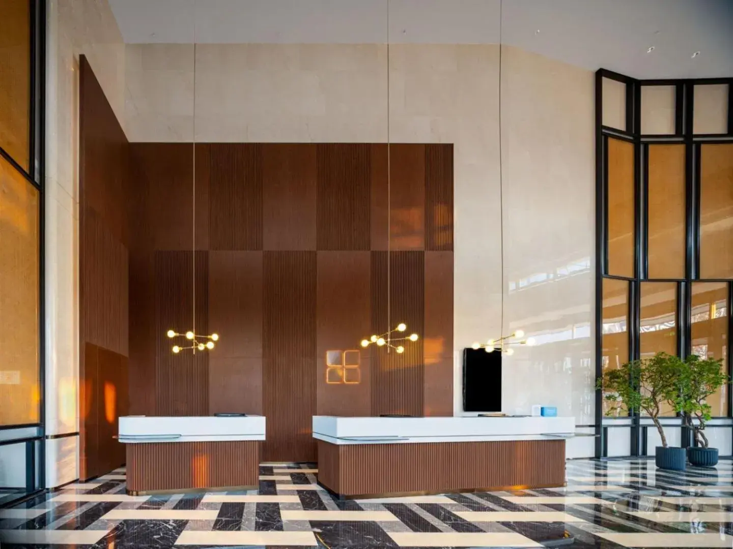 Lobby or reception in Hilton Garden Inn Hefei High-Tech Zone Lobby or reception in Hilton Garden Inn Hefei High-Tech Zone