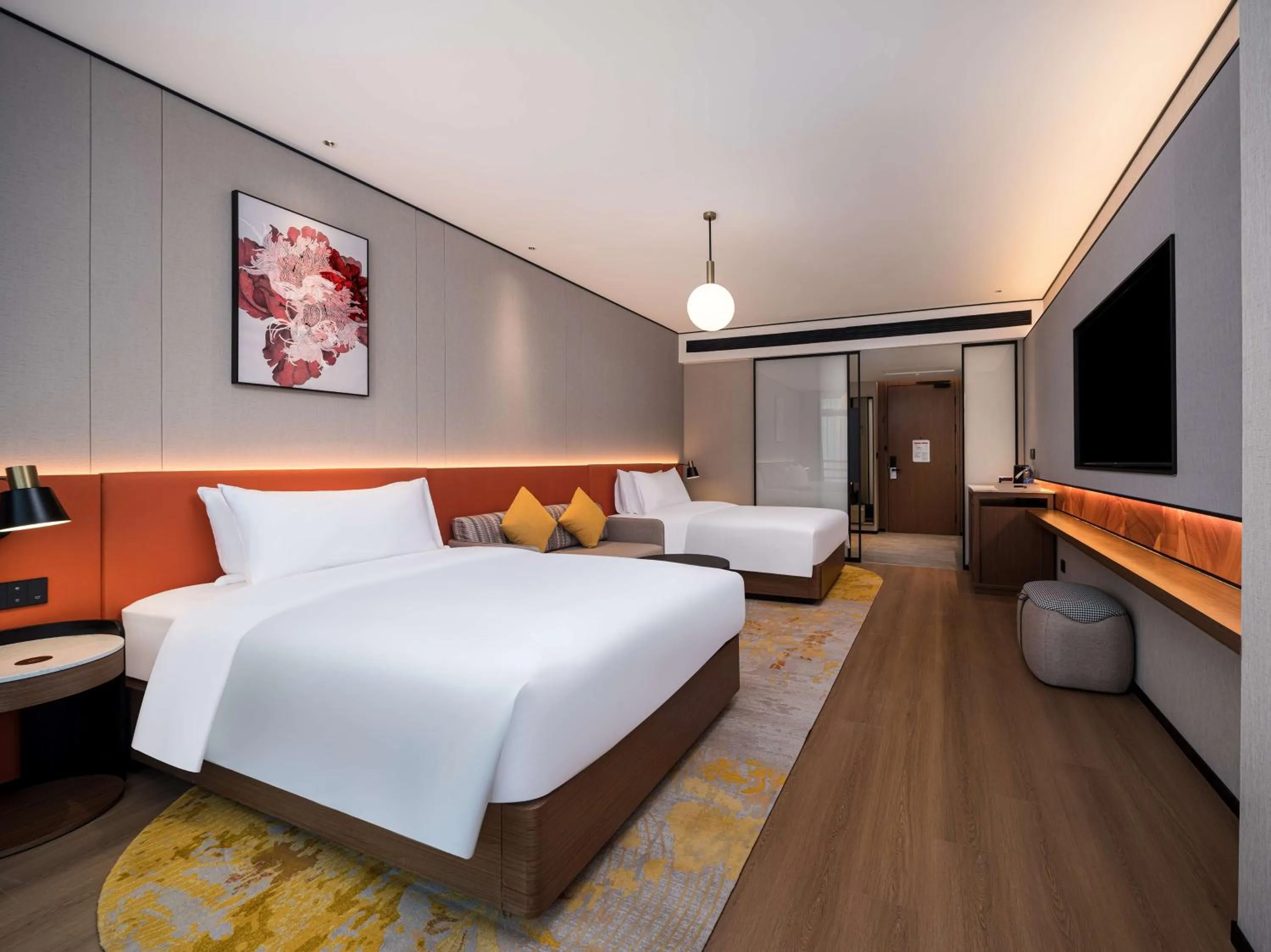 Bed in Hilton Garden Inn Hefei High-Tech Zone