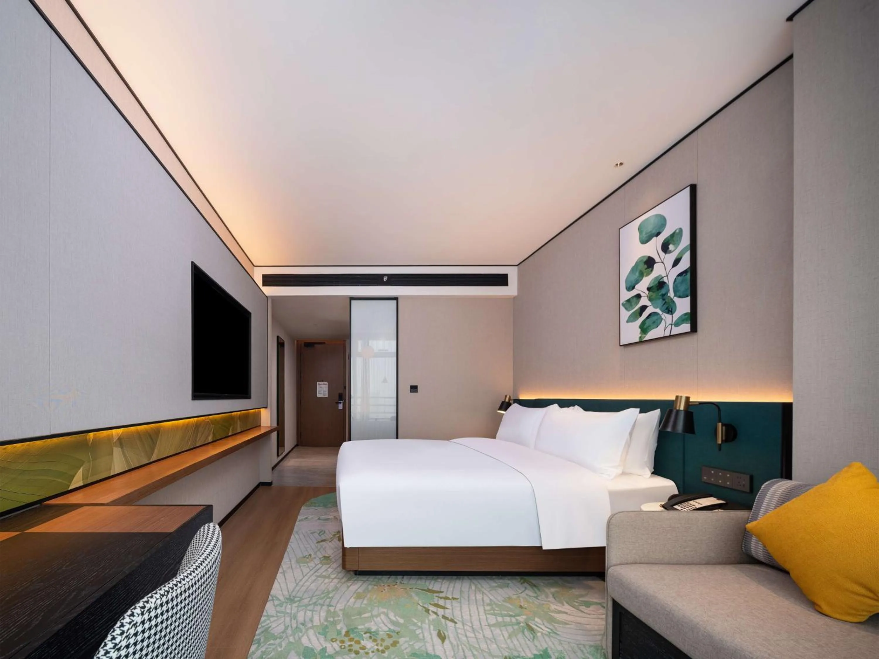 Bed in Hilton Garden Inn Hefei High-Tech Zone