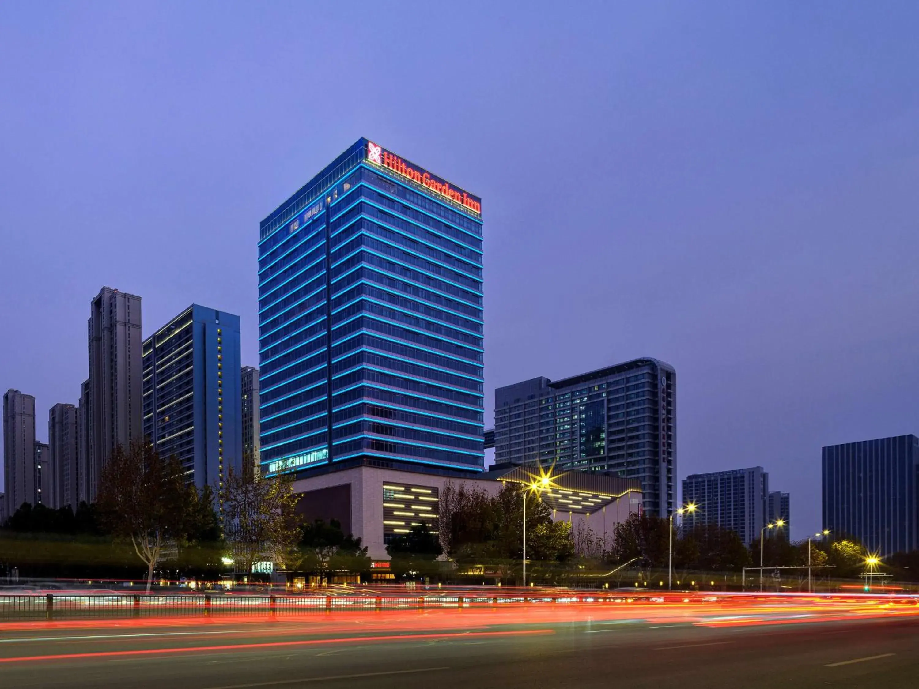 Property building in Hilton Garden Inn Hefei High-Tech Zone Property building in Hilton Garden Inn Hefei High-Tech Zone