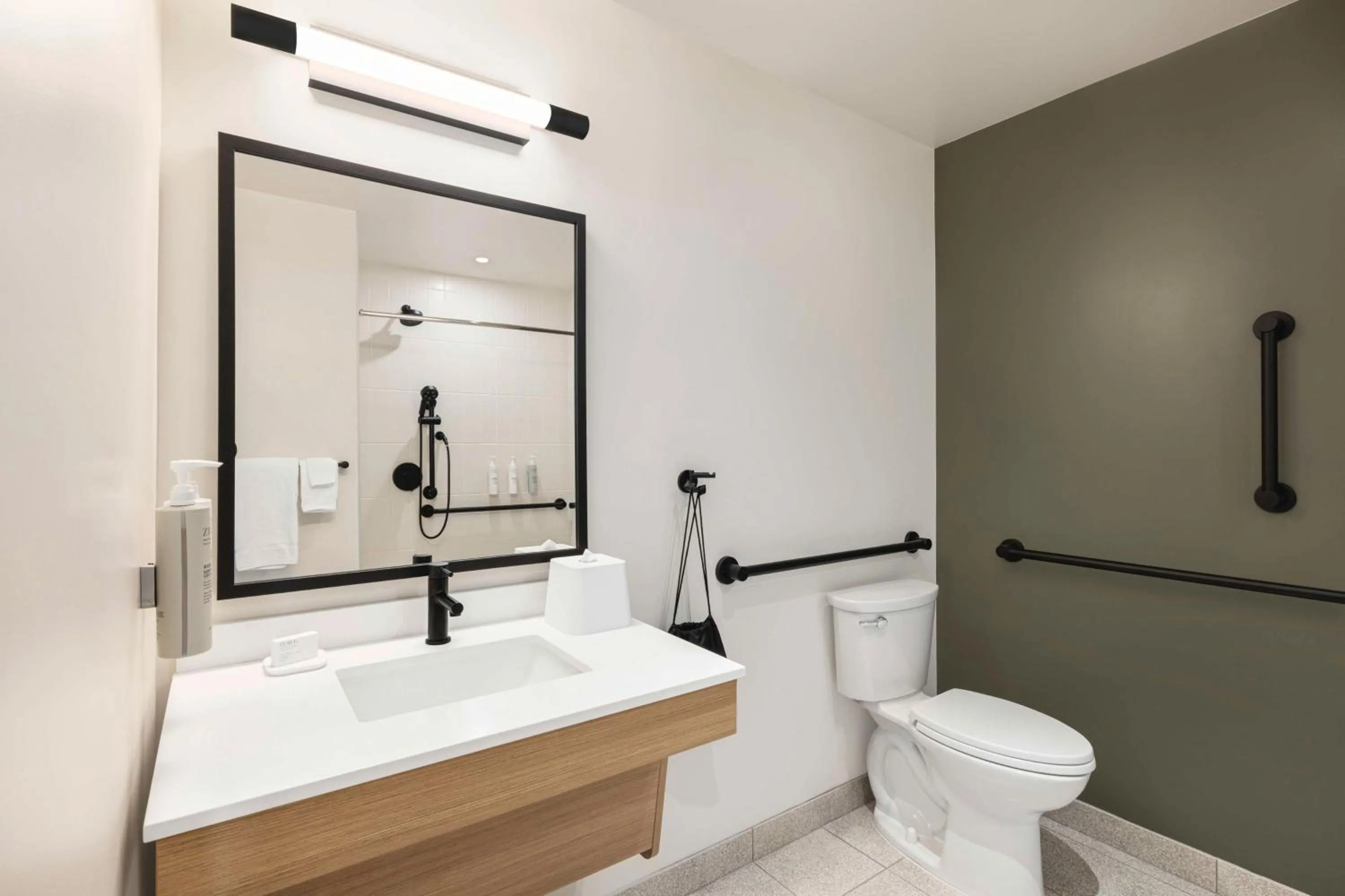 Bathroom in Spark By Hilton Las Vegas Airport