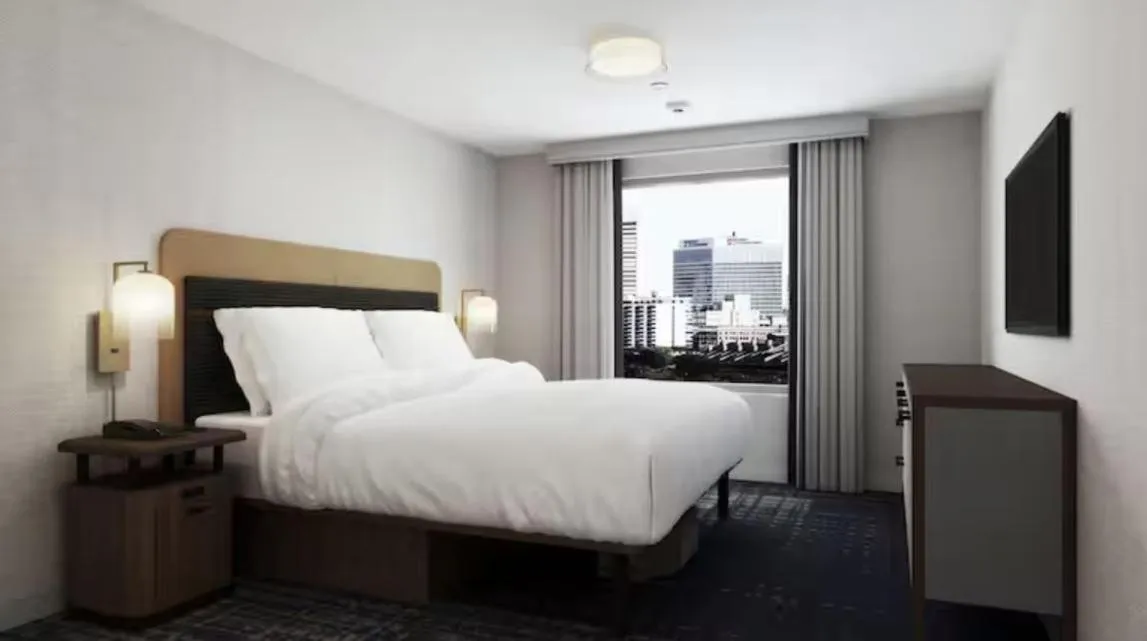 Bedroom, Bed in Homewood Suites By Hilton Jackson