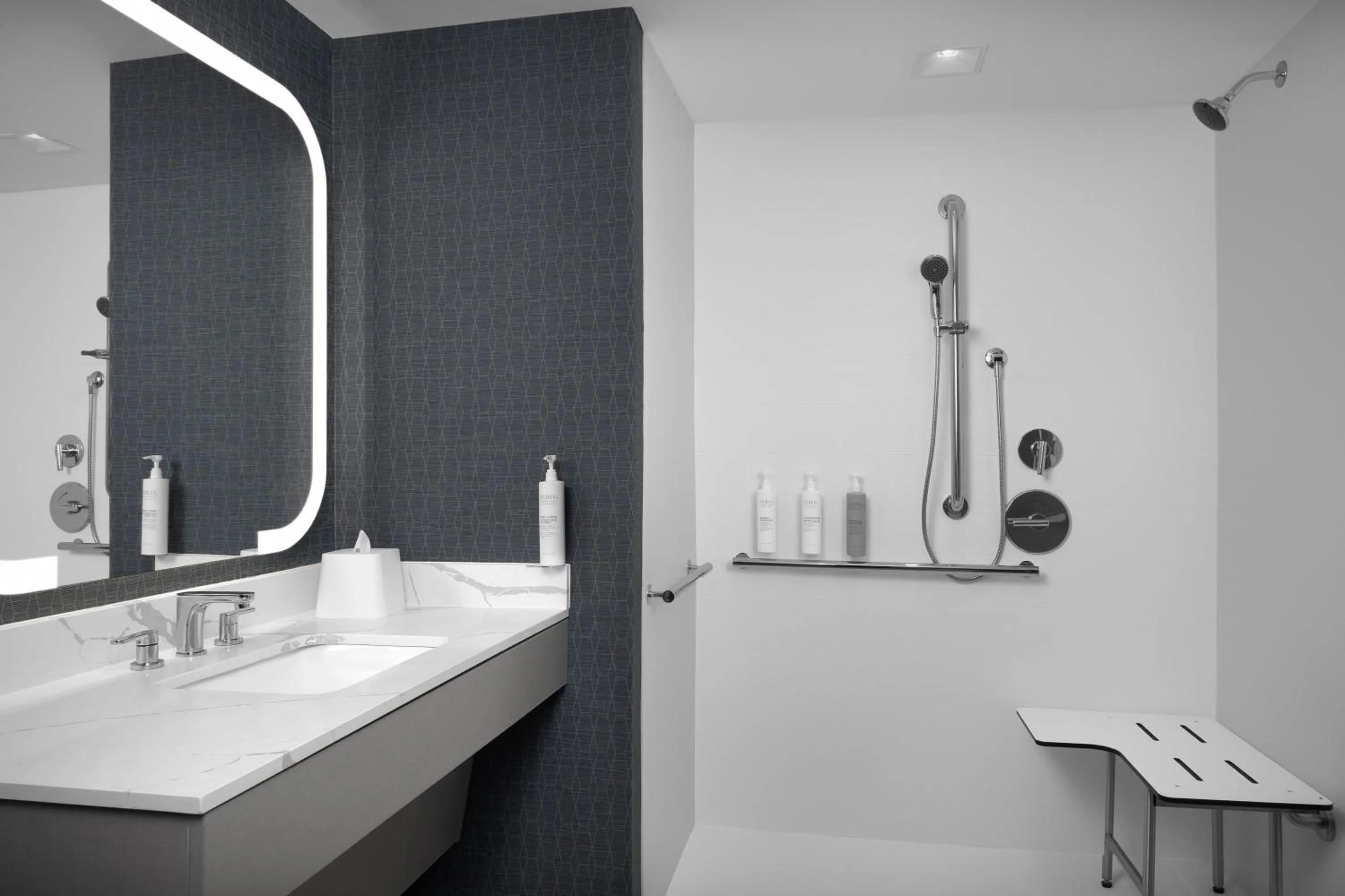 Bathroom in Homewood Suites By Hilton Jackson