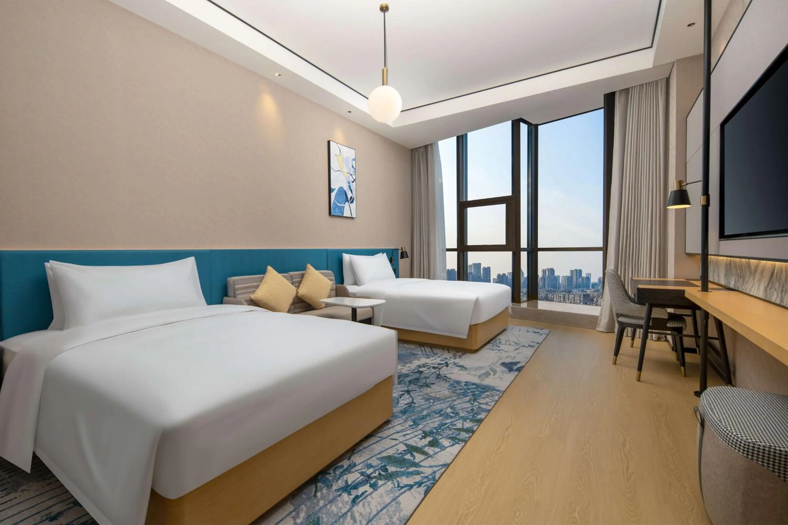 Twin Room in Hilton Garden Inn Xuzhou Pengcheng Square