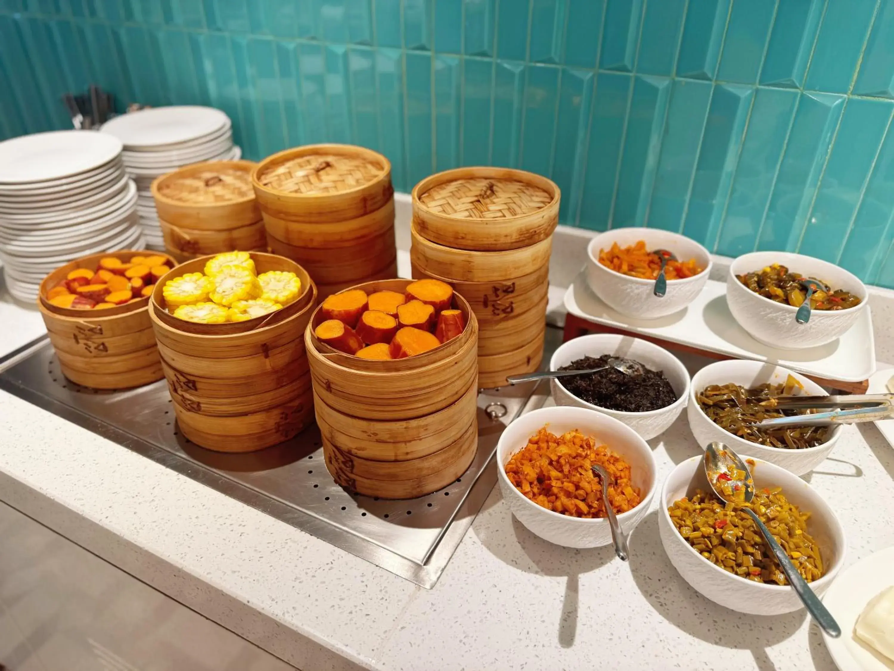Breakfast in Hilton Garden Inn Xuzhou Pengcheng Square Breakfast in Hilton Garden Inn Xuzhou Pengcheng Square