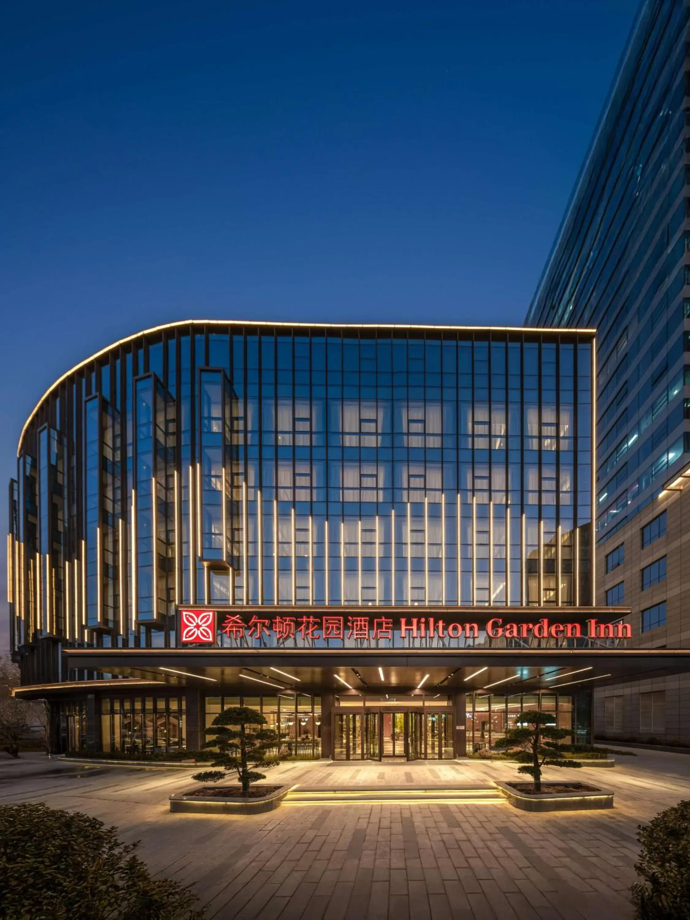 Property building in Hilton Garden Inn Xuzhou Pengcheng Square Property building in Hilton Garden Inn Xuzhou Pengcheng Square